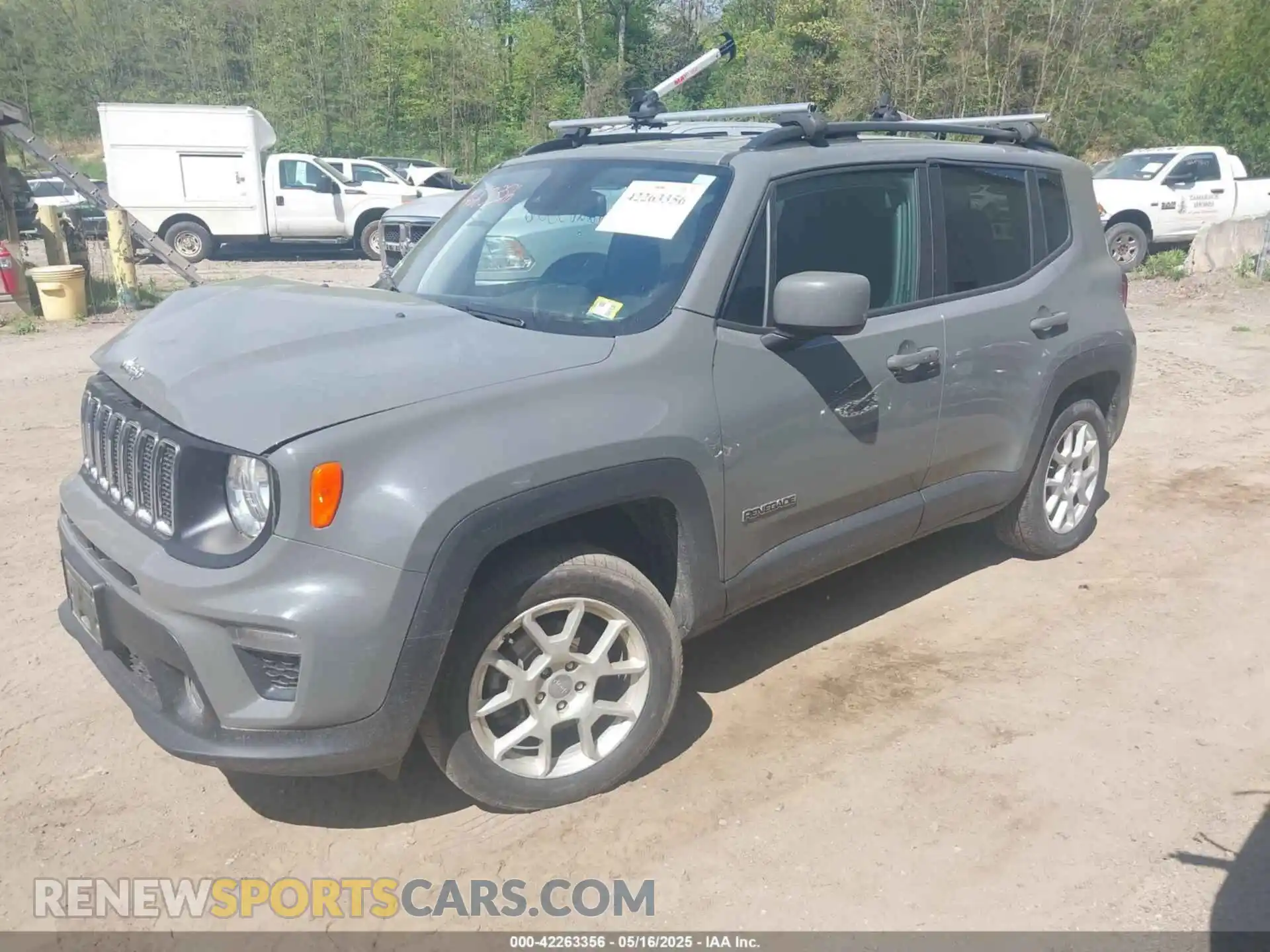 2 Photograph of a damaged car ZACNJDBB2MPN31688 JEEP RENEGADE 2021