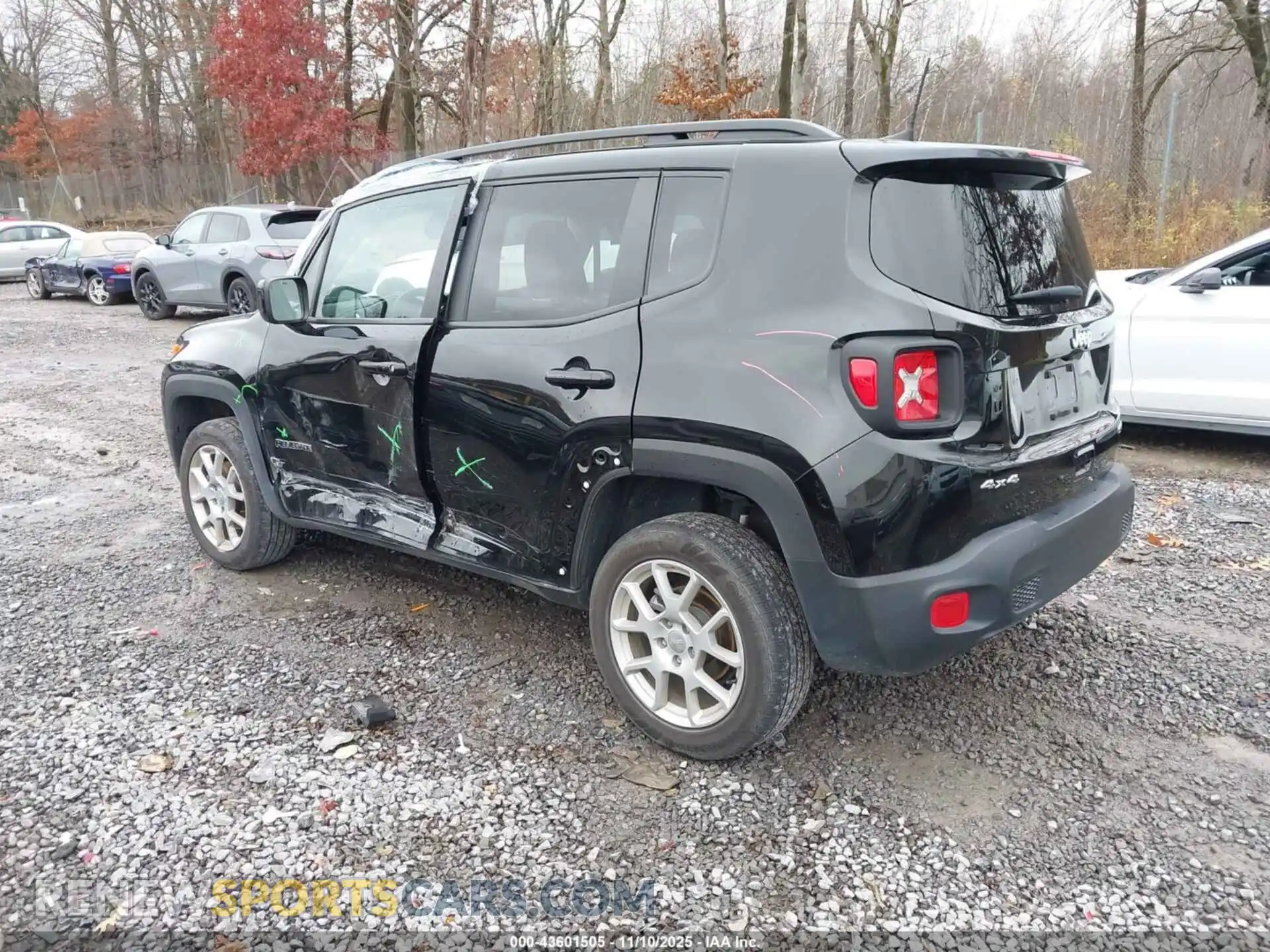 3 Photograph of a damaged car ZACNJDBB2MPN31870 JEEP RENEGADE 2021