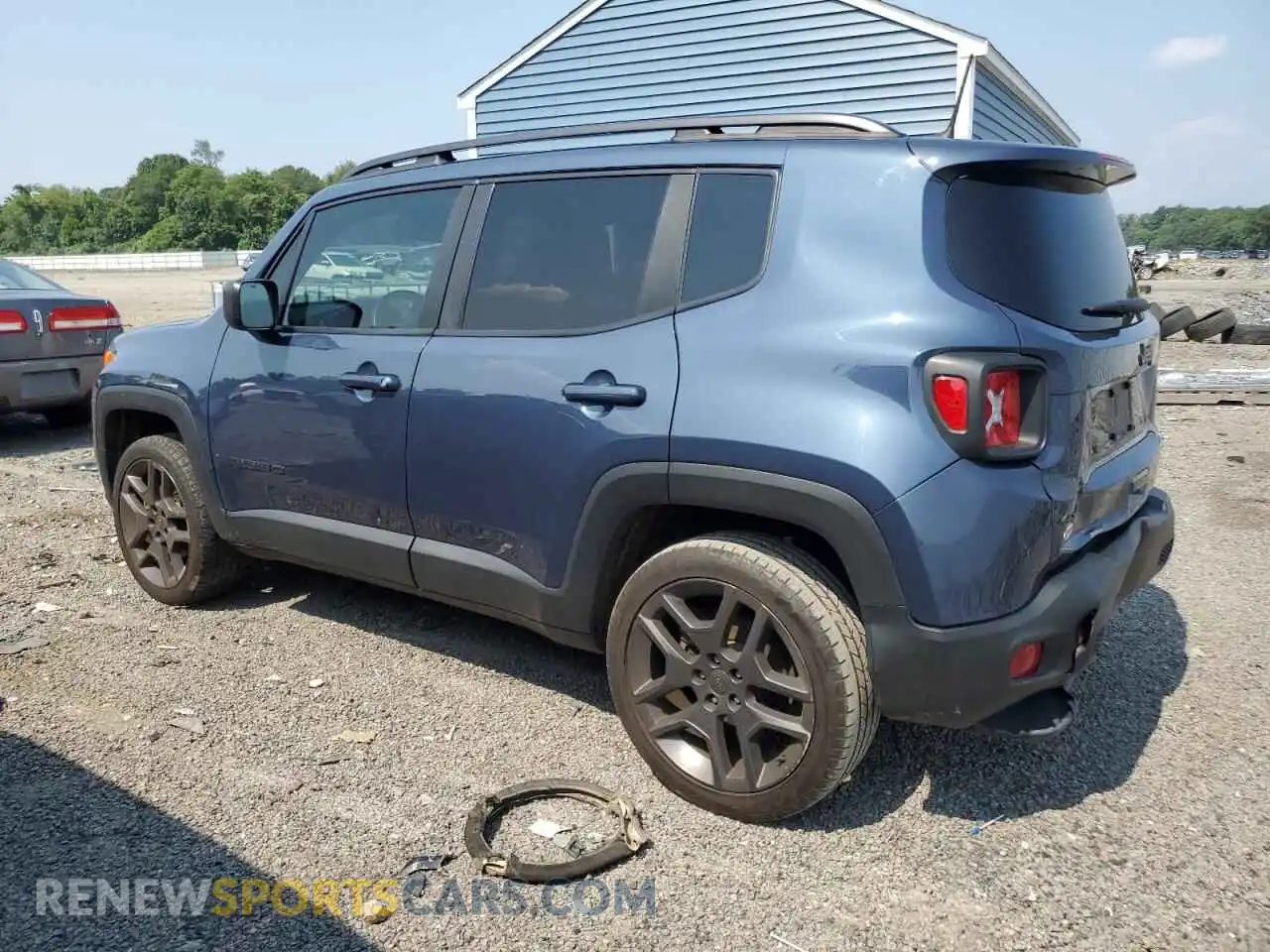 2 Photograph of a damaged car ZACNJDBB3MPN32445 JEEP RENEGADE 2021