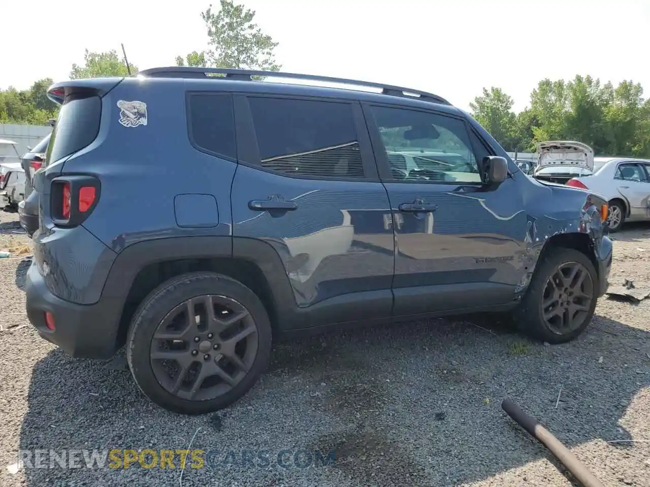 3 Photograph of a damaged car ZACNJDBB3MPN32445 JEEP RENEGADE 2021