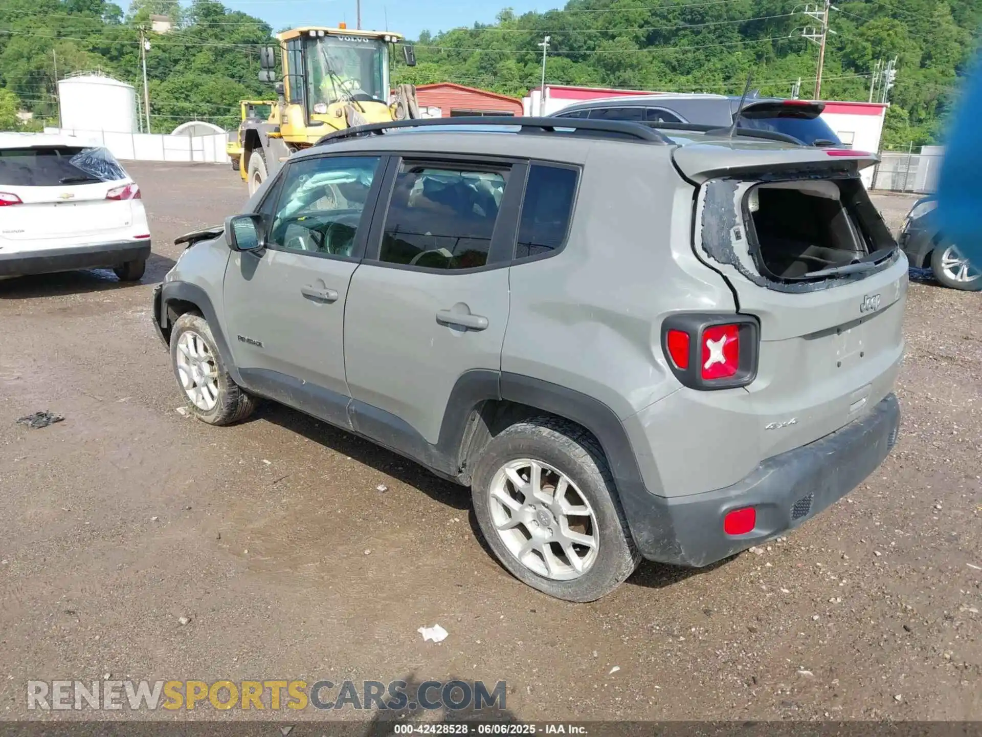 3 fotografías del automóvil dañado ZACNJDBB3MPN34082 JEEP RENEGADE 2021