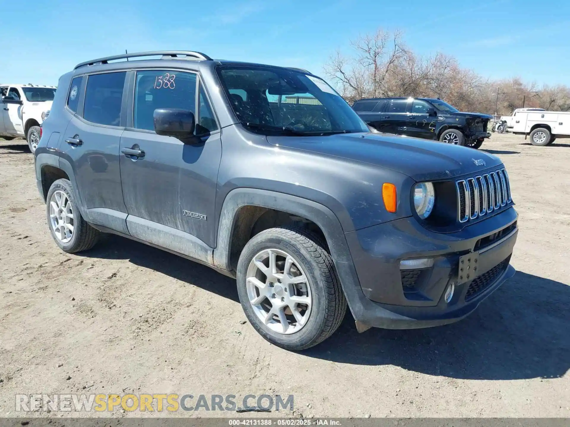 1 Photograph of a damaged car ZACNJDBB3MPN36642 JEEP RENEGADE 2021