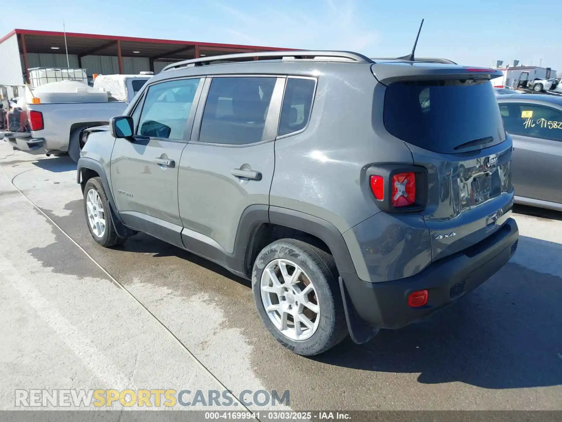 3 Photograph of a damaged car ZACNJDBB4MPM37523 JEEP RENEGADE 2021