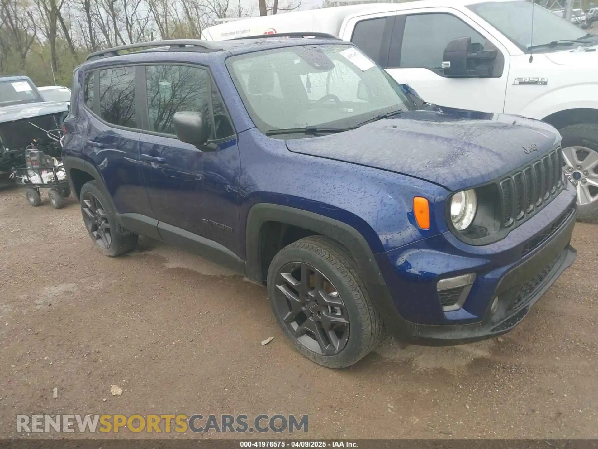 1 Photograph of a damaged car ZACNJDBB4MPM71803 JEEP RENEGADE 2021