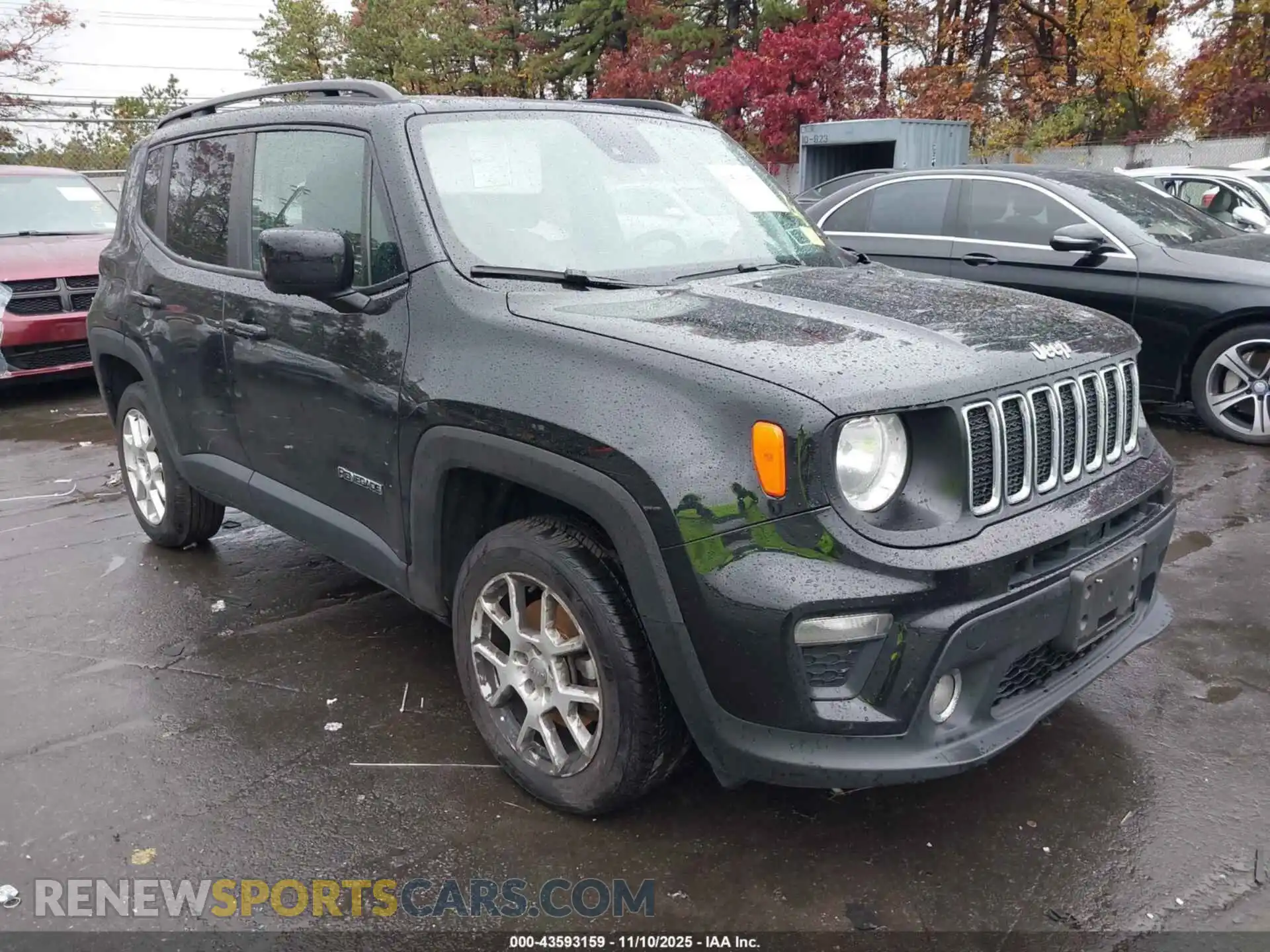 1 Photograph of a damaged car ZACNJDBB4MPM72496 JEEP RENEGADE 2021