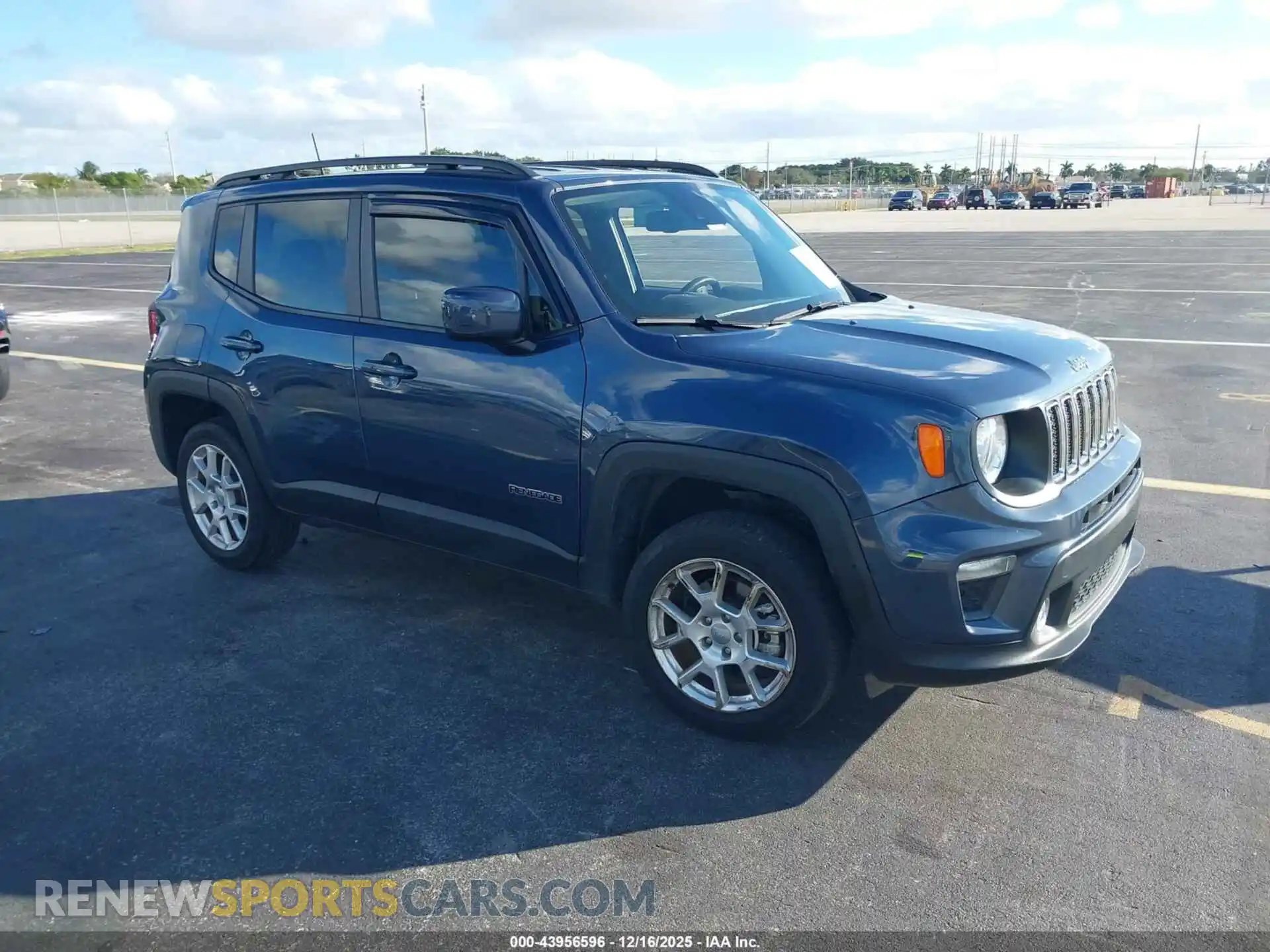 1 Photograph of a damaged car ZACNJDBB4MPN26475 JEEP RENEGADE 2021