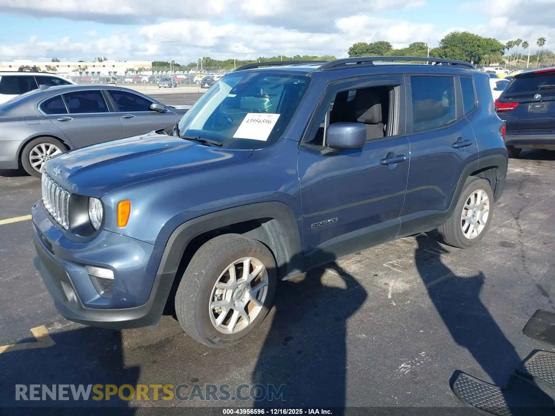 2 Photograph of a damaged car ZACNJDBB4MPN26475 JEEP RENEGADE 2021