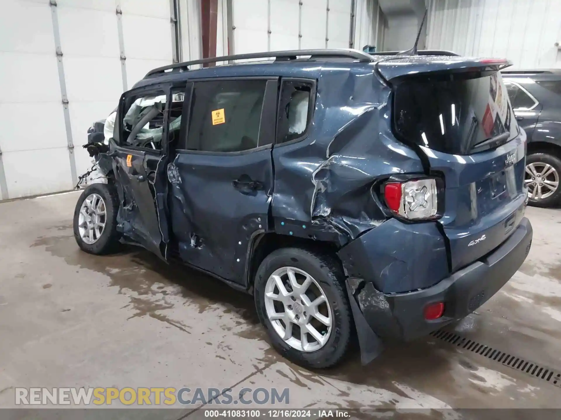 3 Фотография поврежденного автомобиля ZACNJDBB4MPN30607 JEEP RENEGADE 2021