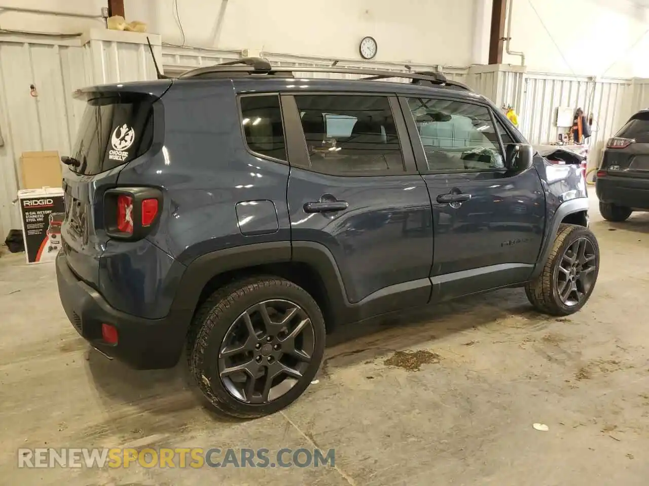 3 Photograph of a damaged car ZACNJDBB5MPM63547 JEEP RENEGADE 2021