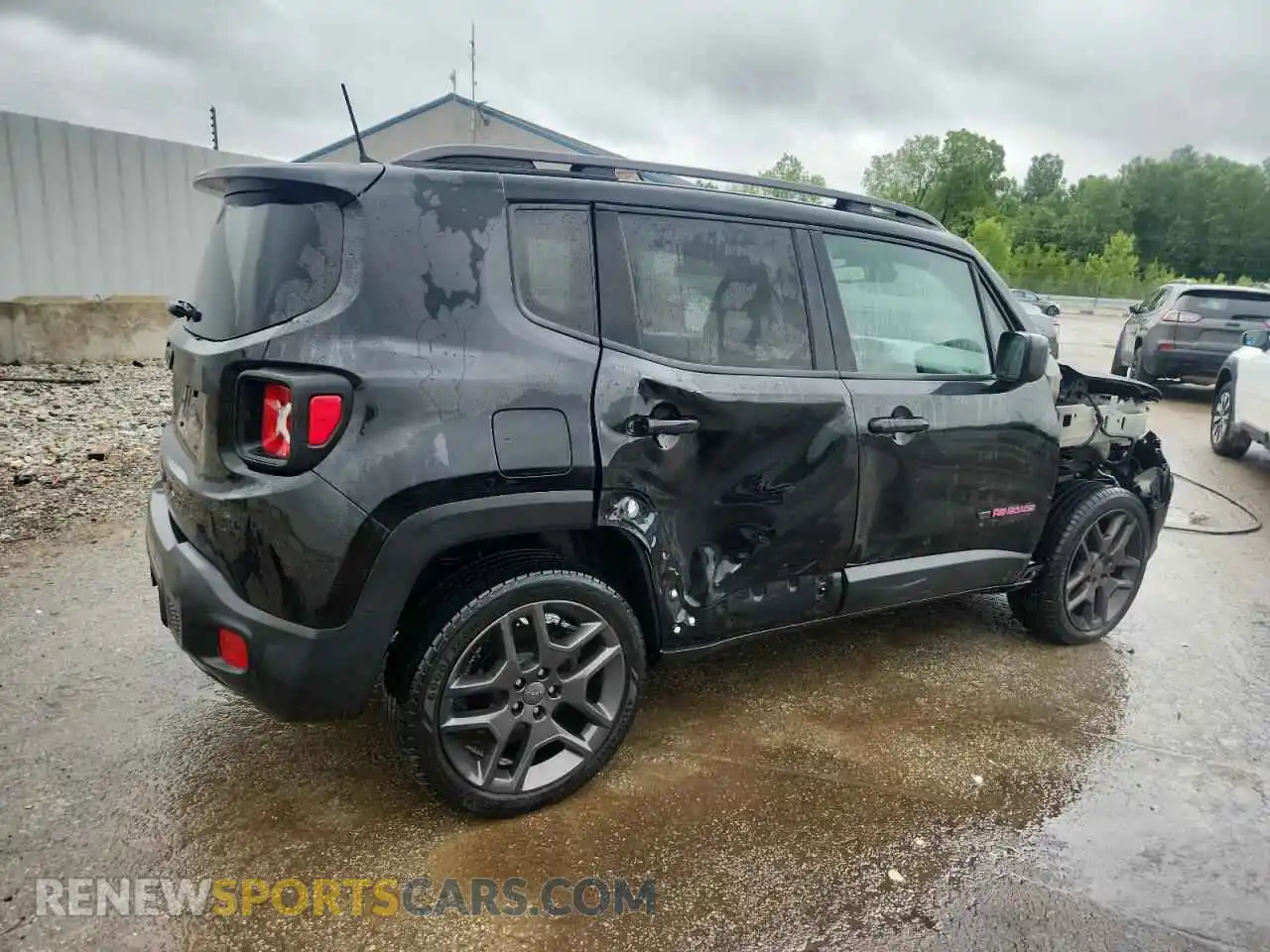 3 Фотография поврежденного автомобиля ZACNJDBB5MPM68540 JEEP RENEGADE 2021