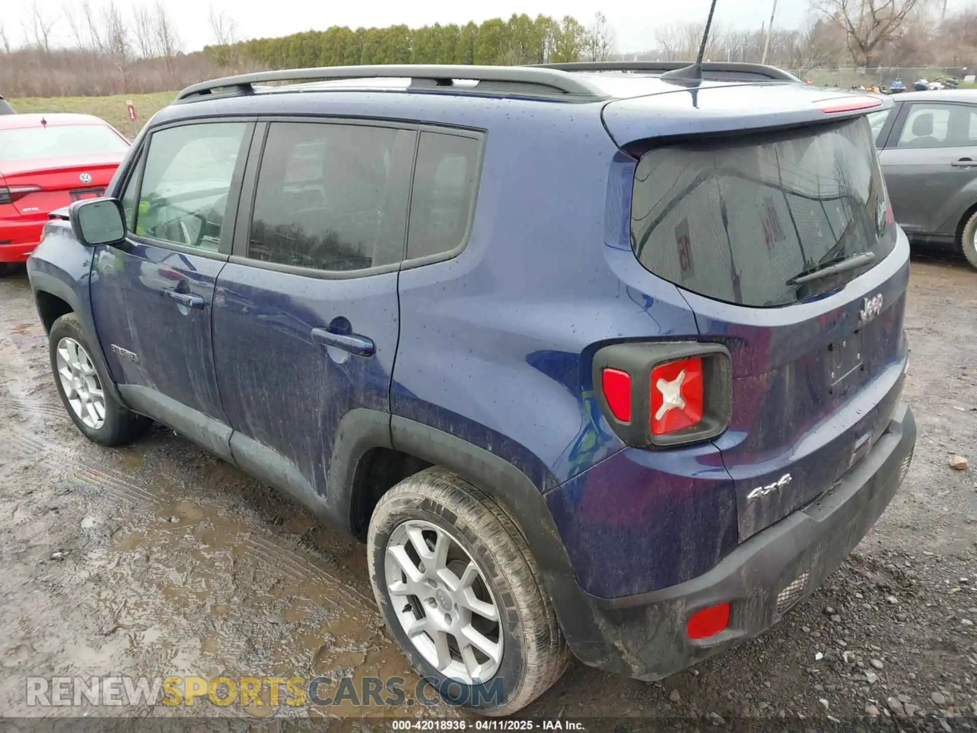 3 Photograph of a damaged car ZACNJDBB5MPN32608 JEEP RENEGADE 2021