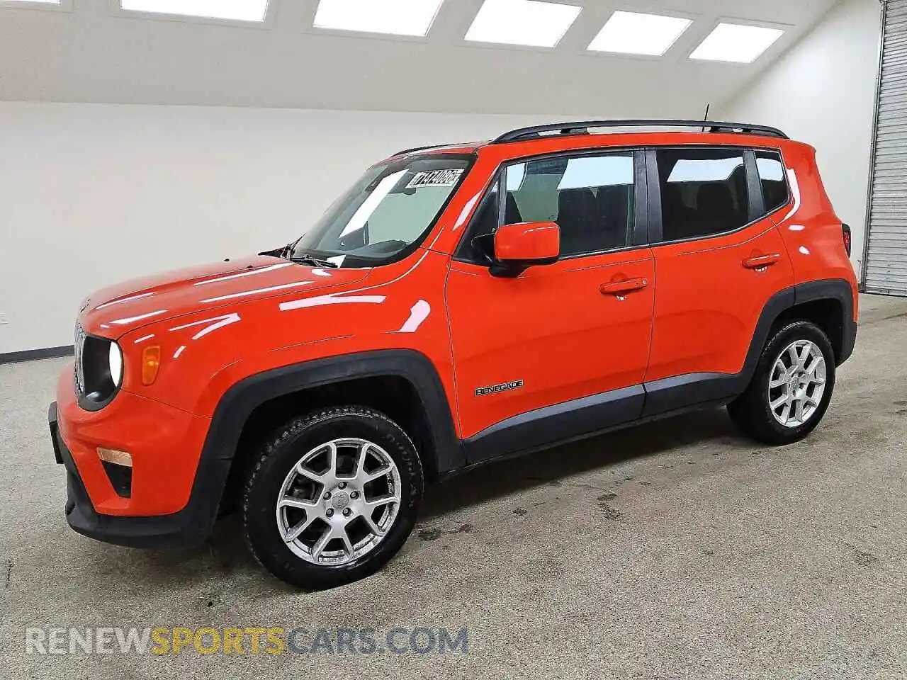 1 Photograph of a damaged car ZACNJDBB6MPM45106 JEEP RENEGADE 2021