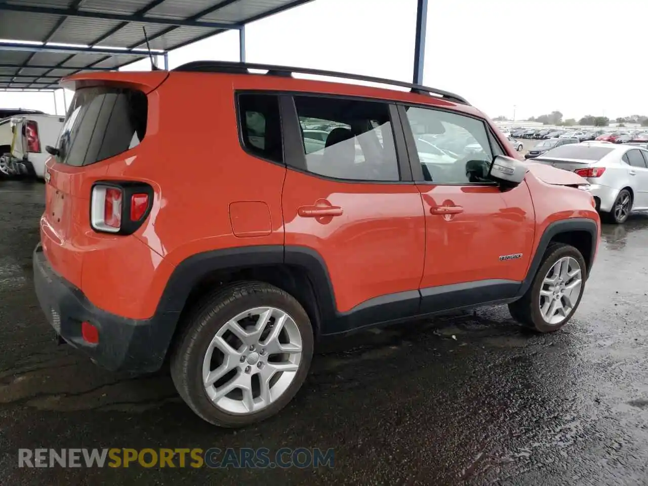 3 Photograph of a damaged car ZACNJDBB6MPM47129 JEEP RENEGADE 2021