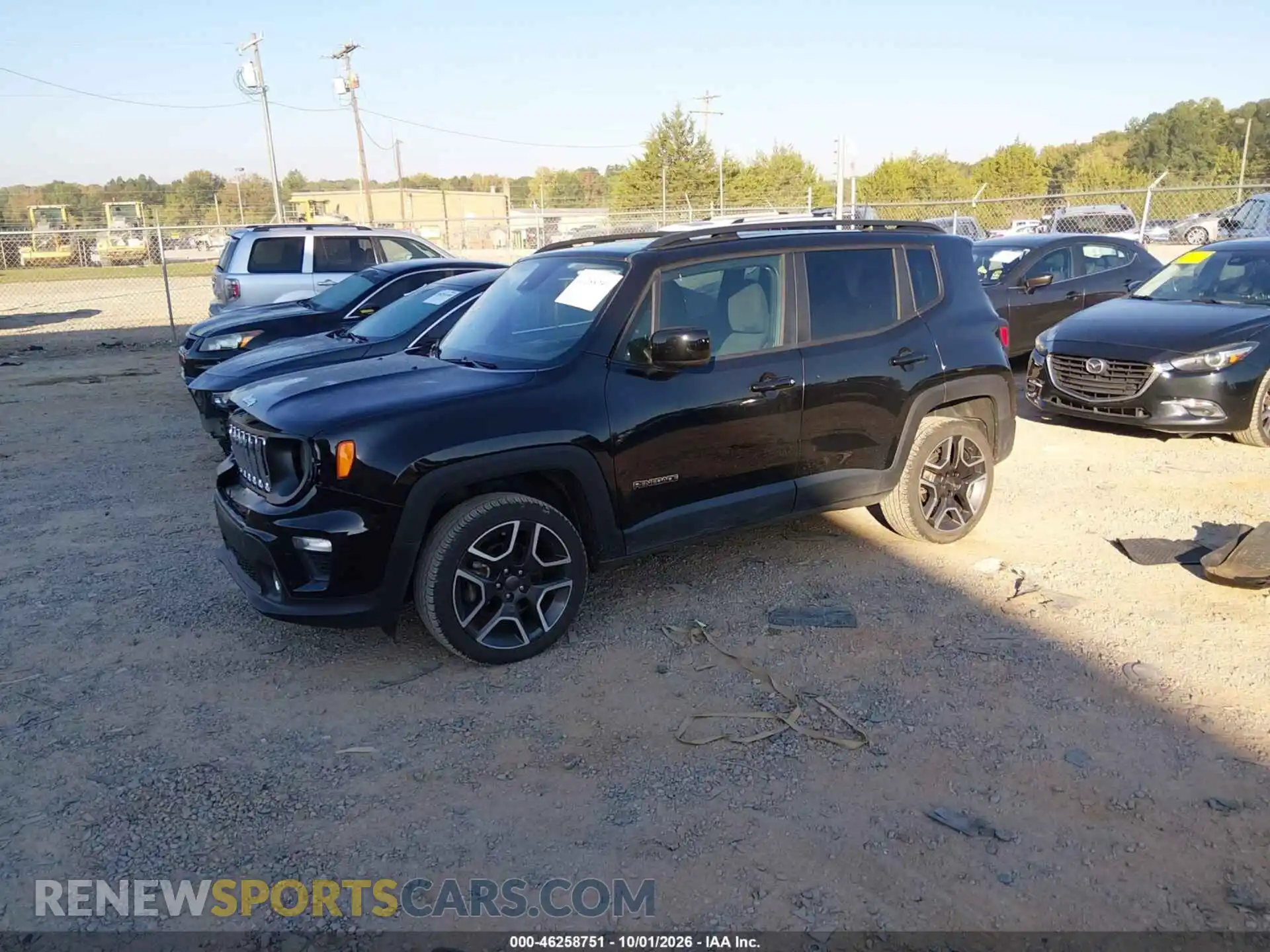 2 Photograph of a damaged car ZACNJDBB6MPM64741 JEEP RENEGADE 2021