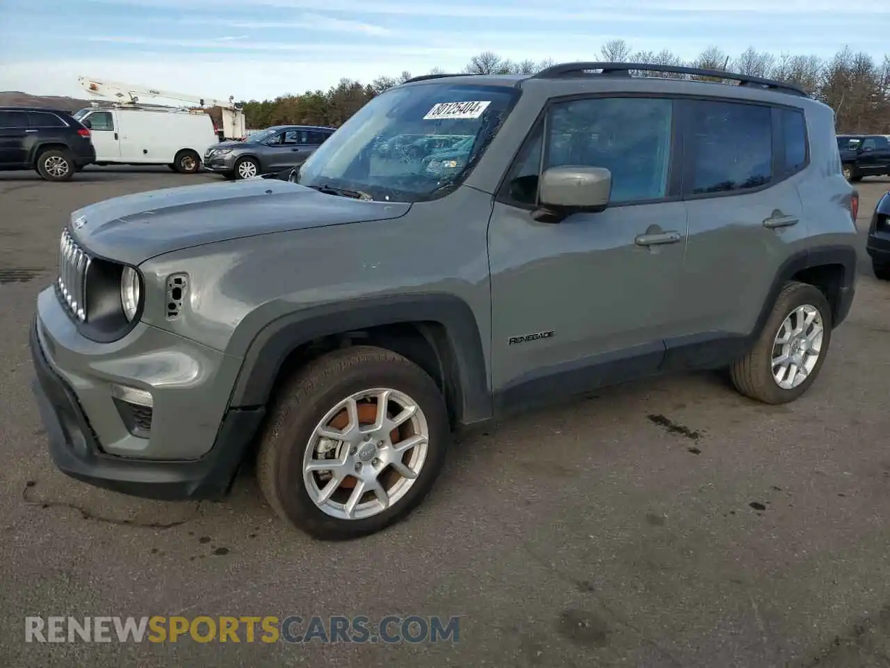 1 Photograph of a damaged car ZACNJDBB6MPM76100 JEEP RENEGADE 2021