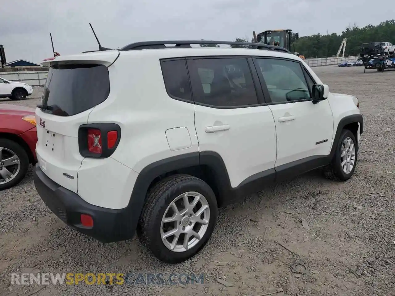 3 Photograph of a damaged car ZACNJDBB6MPN10035 JEEP RENEGADE 2021