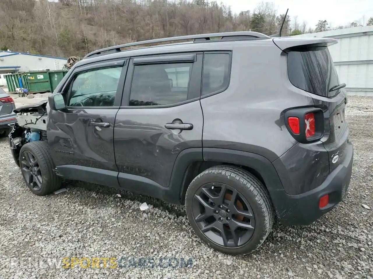 2 Photograph of a damaged car ZACNJDBB6MPN35310 JEEP RENEGADE 2021