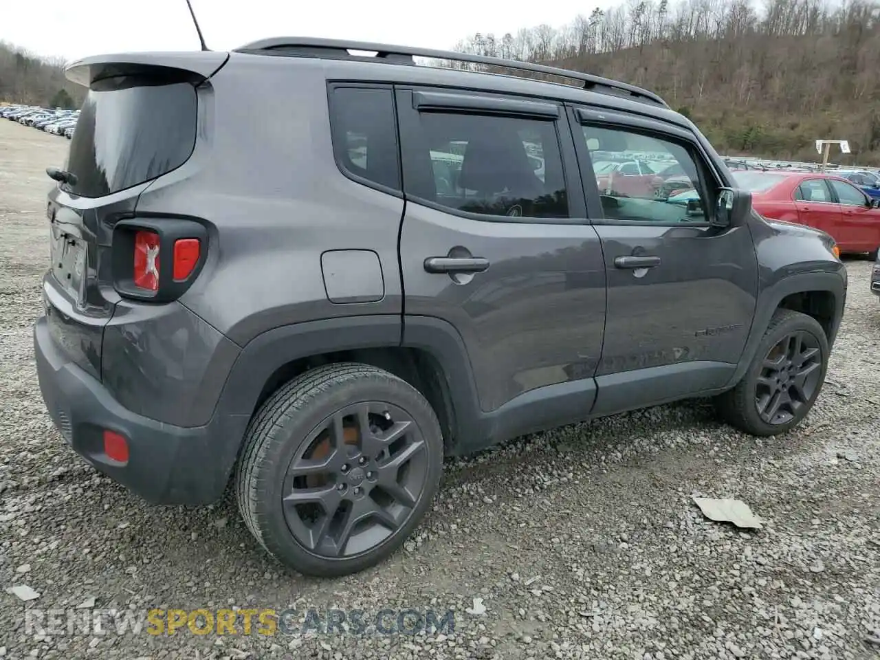 3 Photograph of a damaged car ZACNJDBB6MPN35310 JEEP RENEGADE 2021