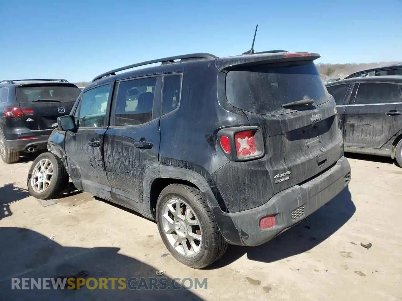2 Фотография поврежденного автомобиля ZACNJDBB7MPM39766 JEEP RENEGADE 2021