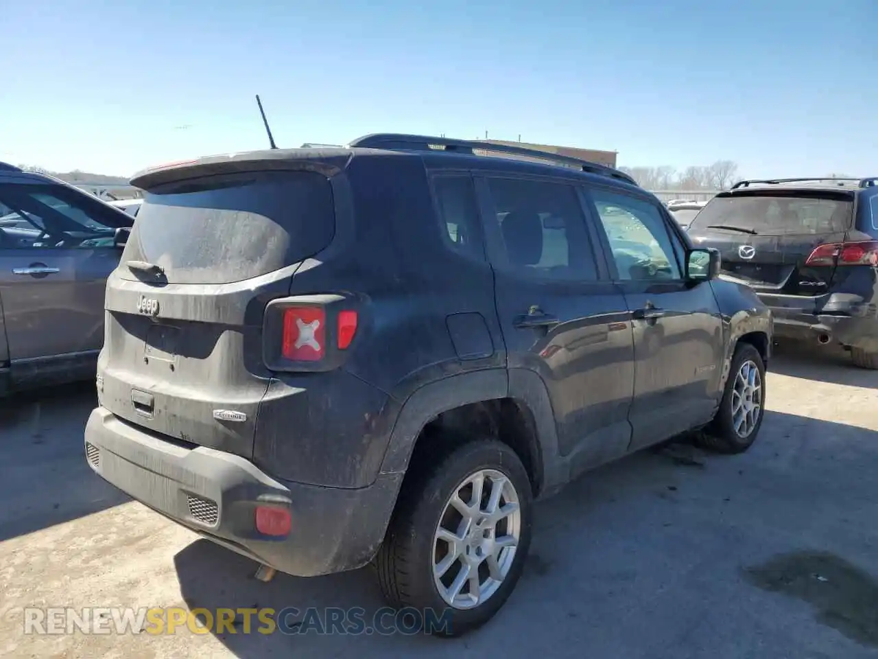 3 Фотография поврежденного автомобиля ZACNJDBB7MPM39766 JEEP RENEGADE 2021