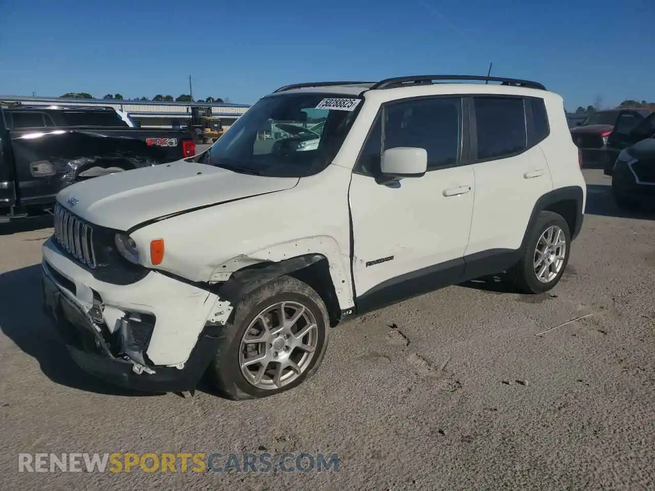 1 Photograph of a damaged car ZACNJDBB7MPM77191 JEEP RENEGADE 2021