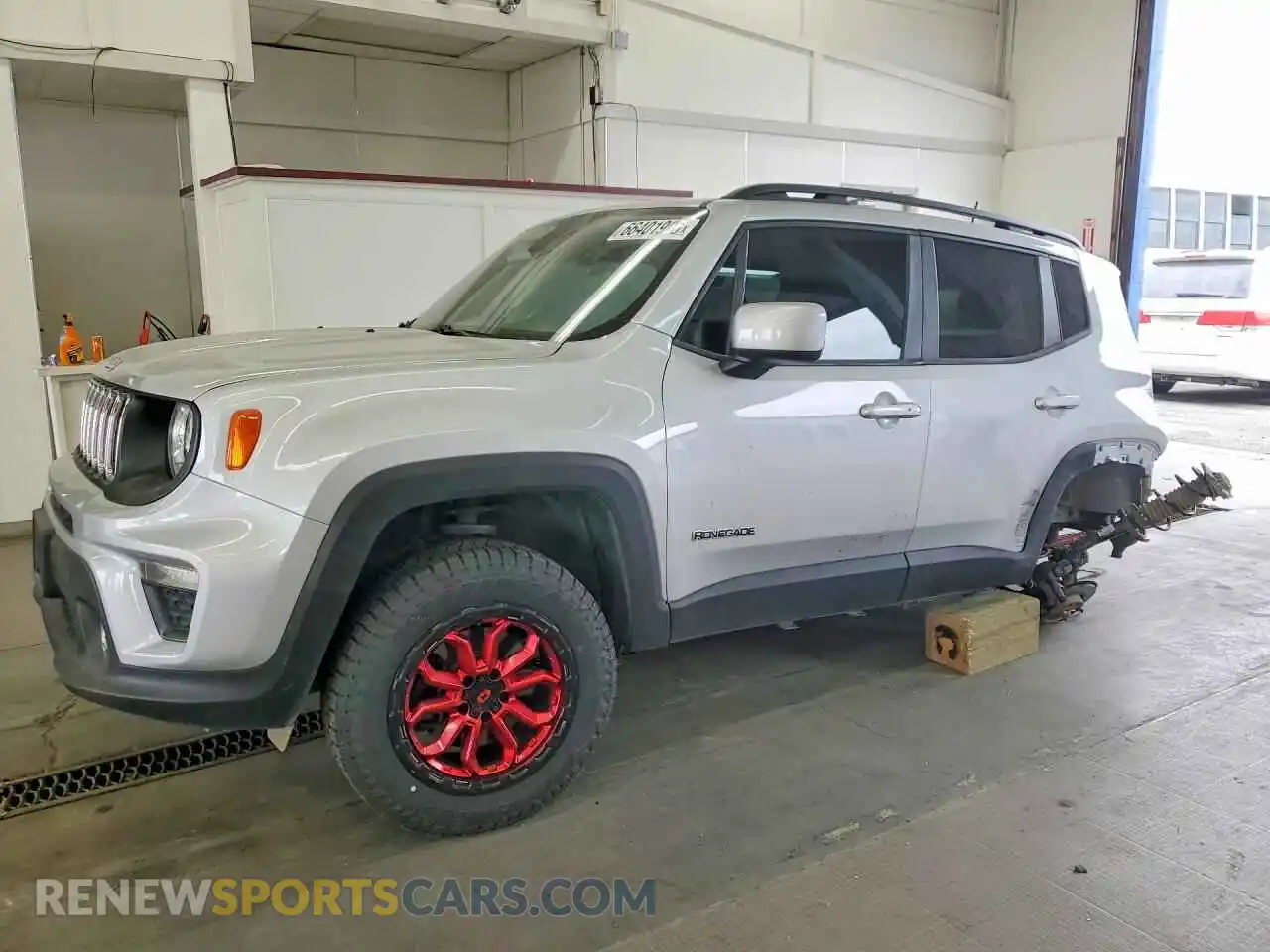 1 Photograph of a damaged car ZACNJDBB7MPN32917 JEEP RENEGADE 2021