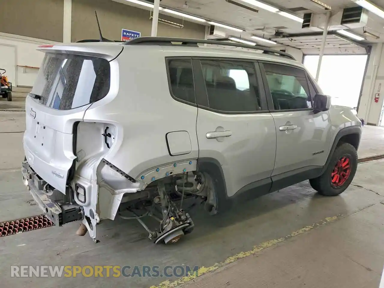 3 Photograph of a damaged car ZACNJDBB7MPN32917 JEEP RENEGADE 2021