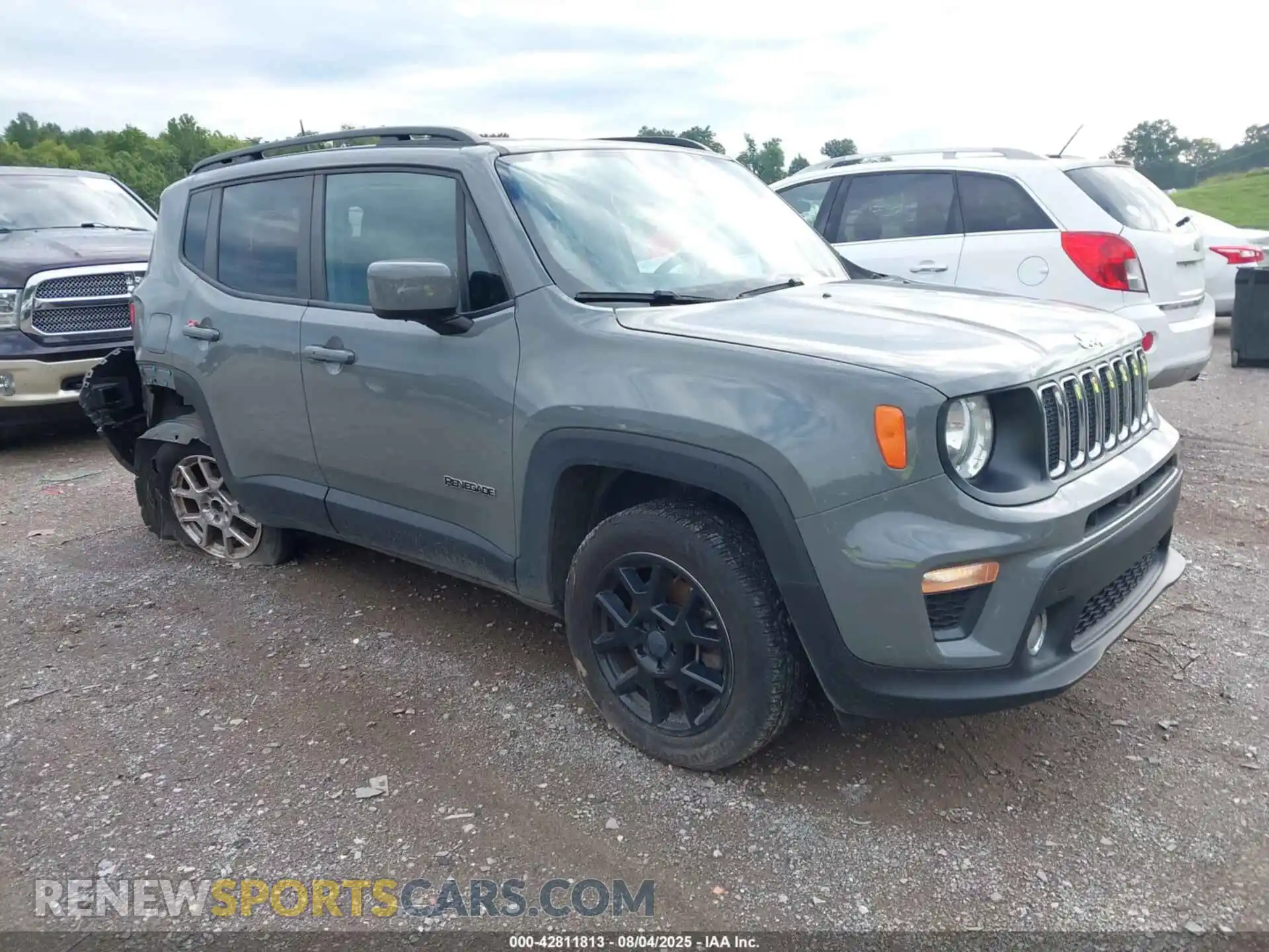1 Photograph of a damaged car ZACNJDBB8MPM15234 JEEP RENEGADE 2021