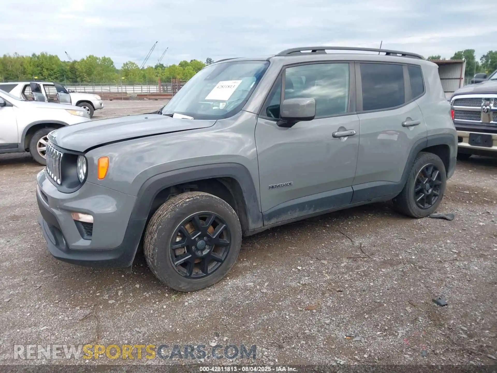 2 Photograph of a damaged car ZACNJDBB8MPM15234 JEEP RENEGADE 2021