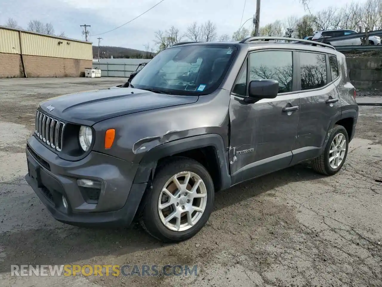 1 Photograph of a damaged car ZACNJDBB8MPM31997 JEEP RENEGADE 2021