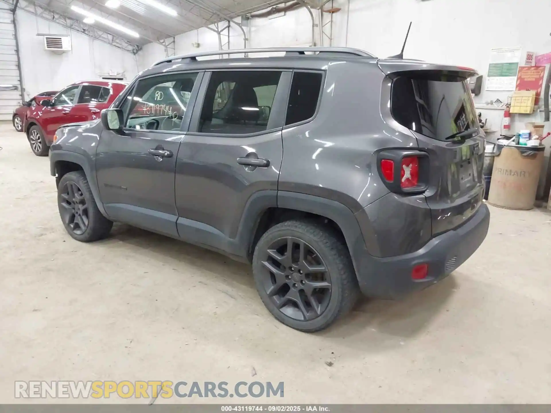 3 Photograph of a damaged car ZACNJDBB8MPM48511 JEEP RENEGADE 2021