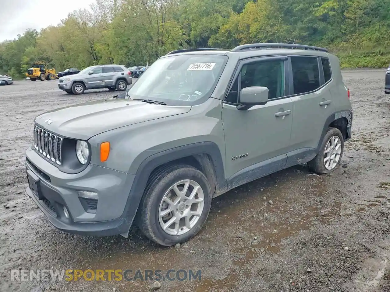 1 fotografías del automóvil dañado ZACNJDBB8MPM54924 JEEP RENEGADE 2021