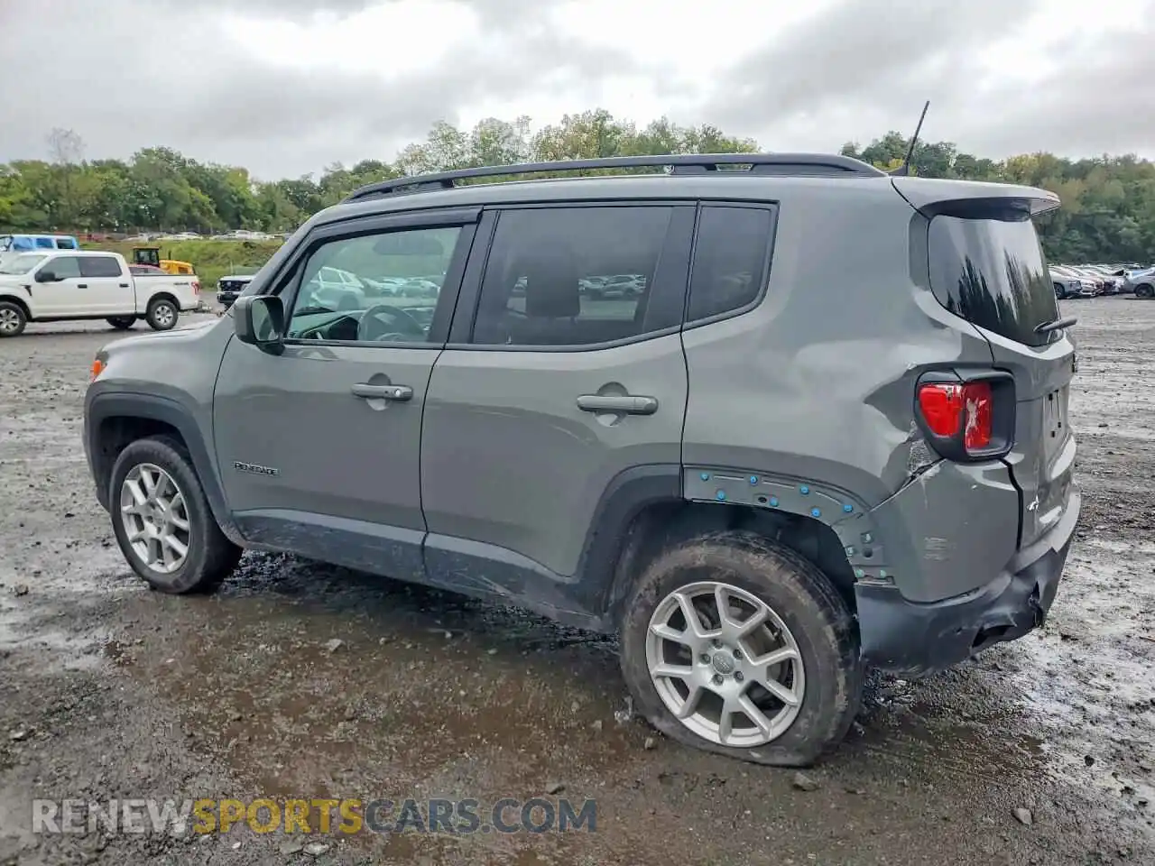 2 fotografías del automóvil dañado ZACNJDBB8MPM54924 JEEP RENEGADE 2021