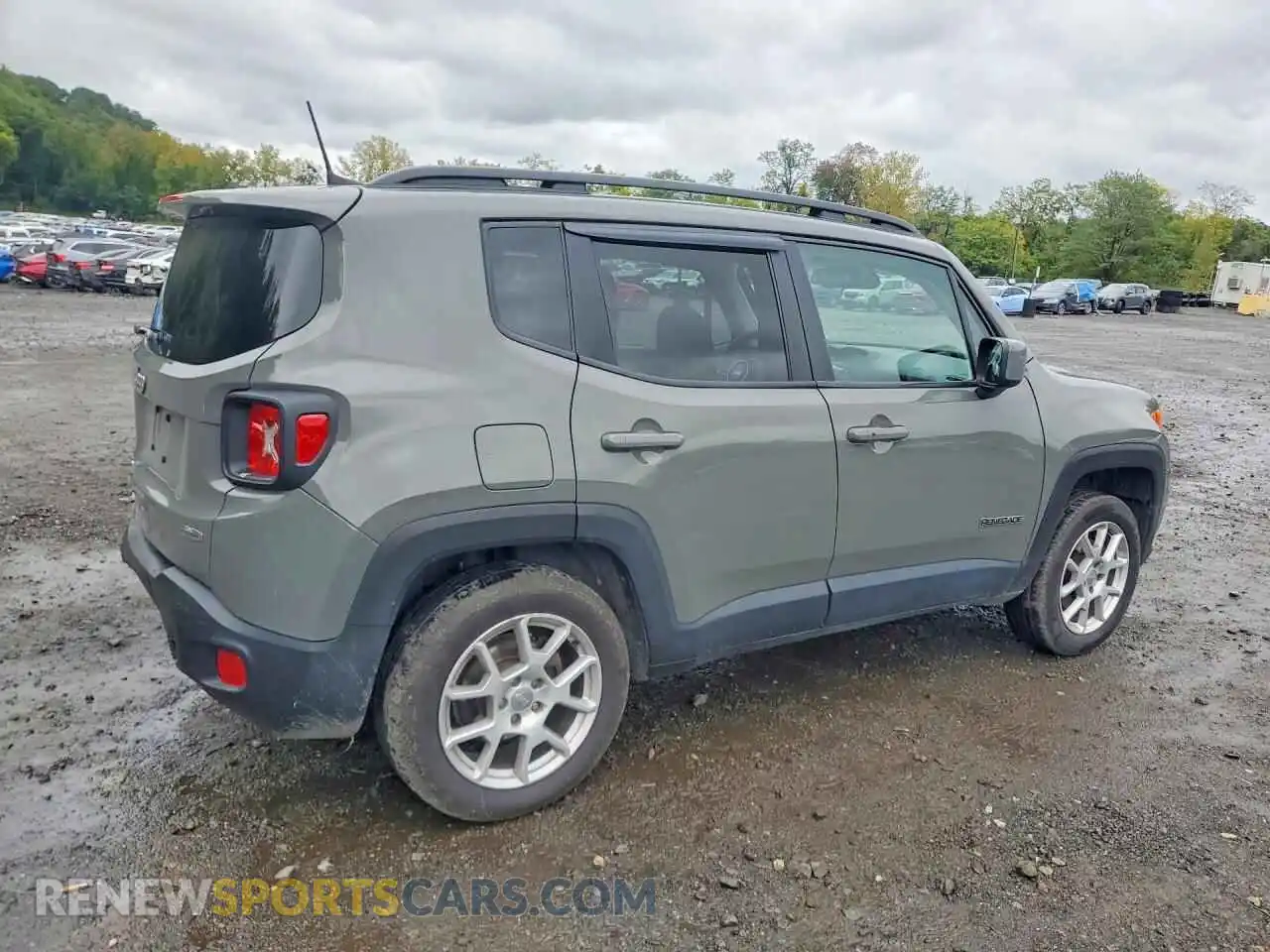3 fotografías del automóvil dañado ZACNJDBB8MPM54924 JEEP RENEGADE 2021