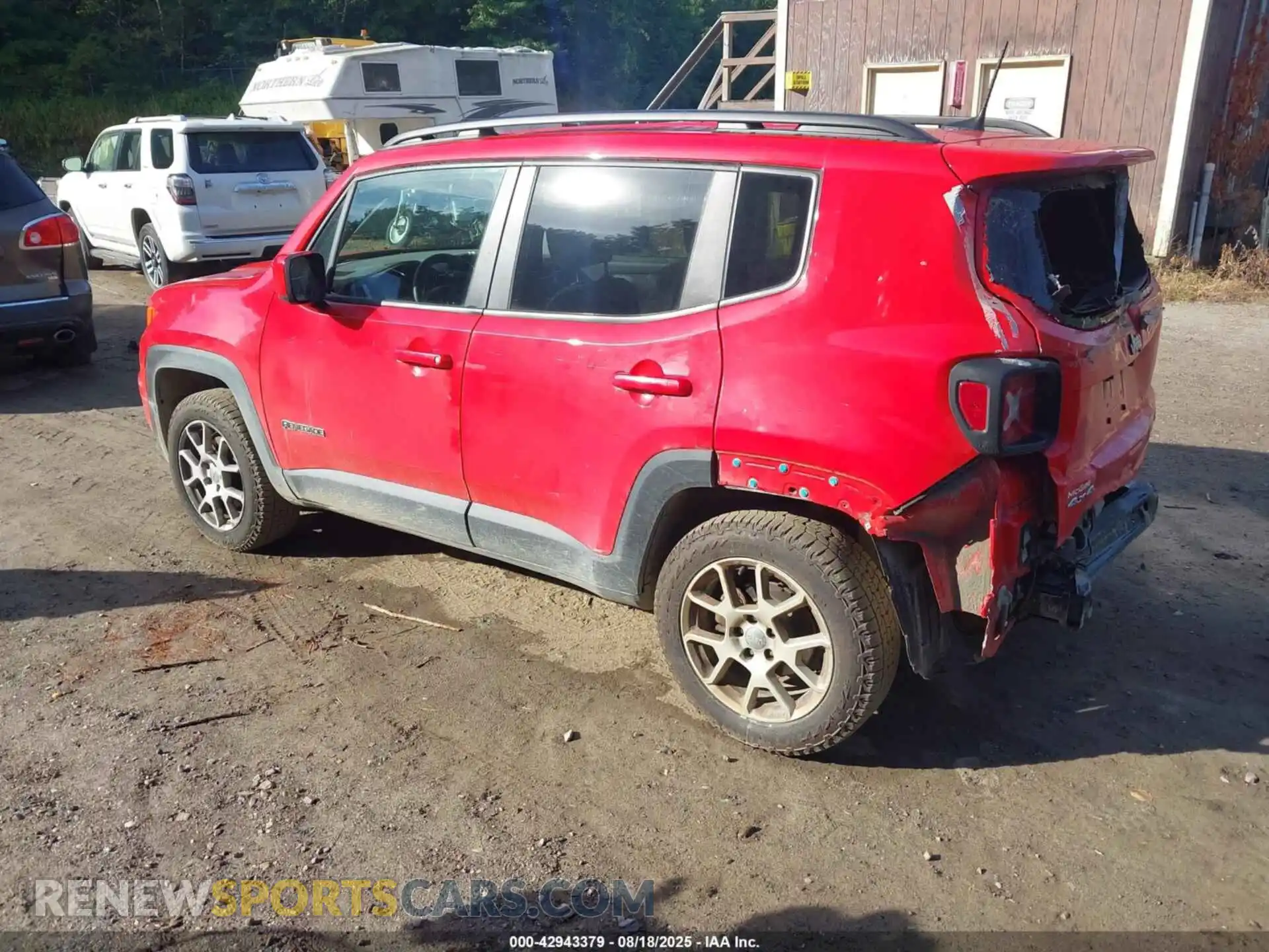 3 Photograph of a damaged car ZACNJDBB8MPM56172 JEEP RENEGADE 2021
