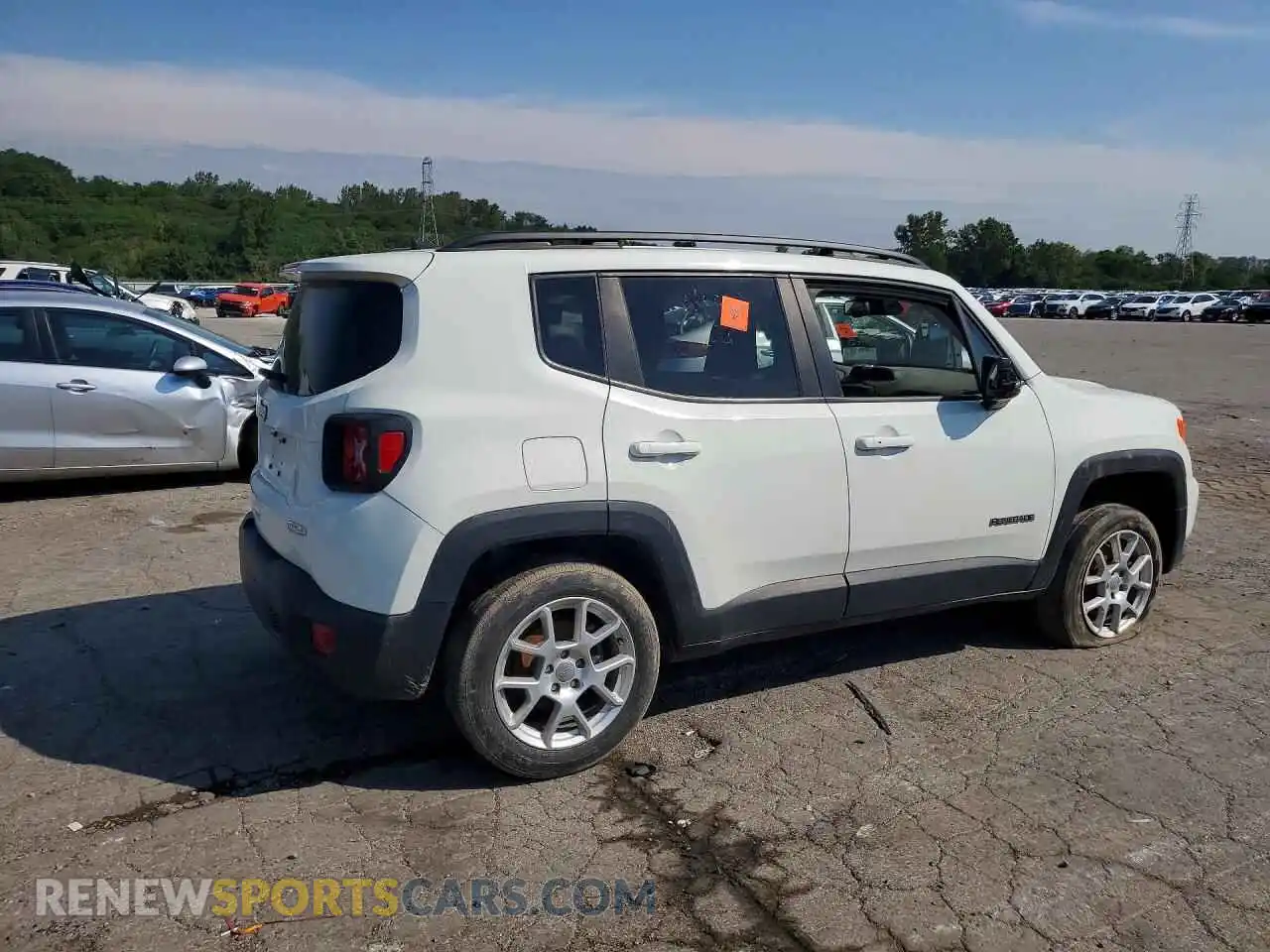 3 Photograph of a damaged car ZACNJDBB8MPM59539 JEEP RENEGADE 2021