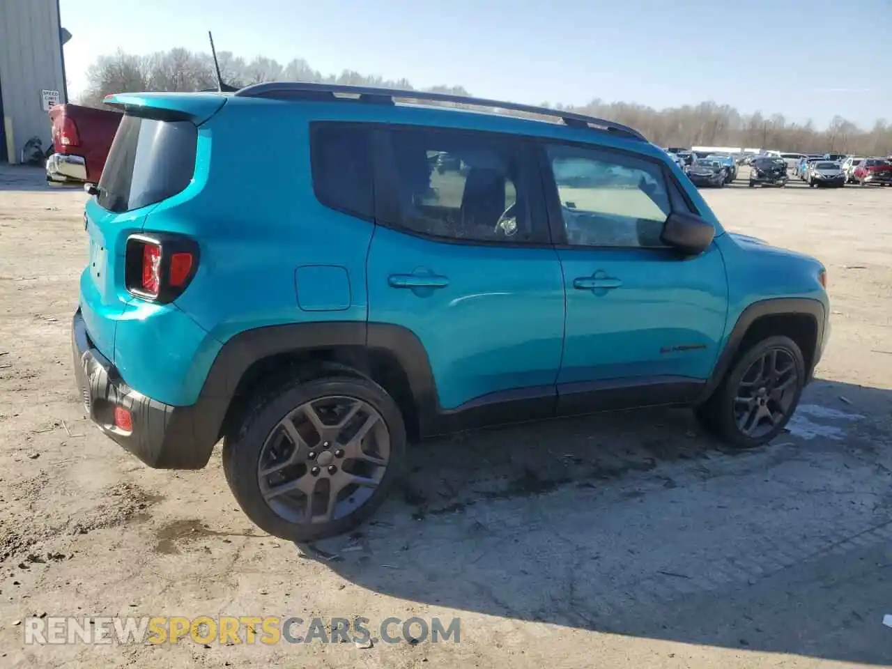 3 Photograph of a damaged car ZACNJDBB8MPM64174 JEEP RENEGADE 2021