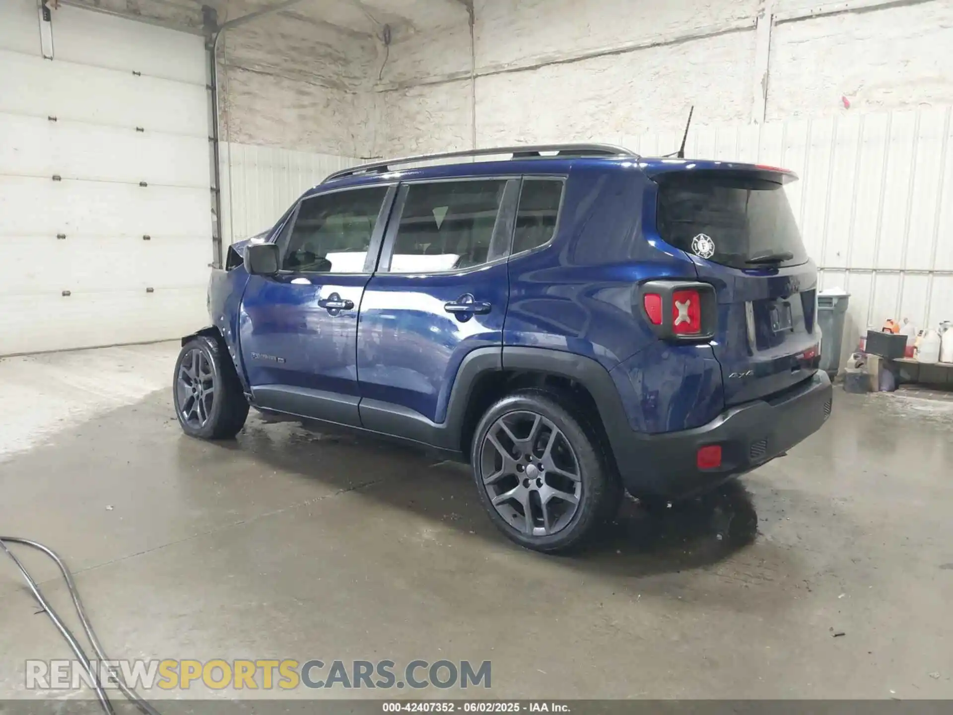 3 Photograph of a damaged car ZACNJDBB8MPN35325 JEEP RENEGADE 2021