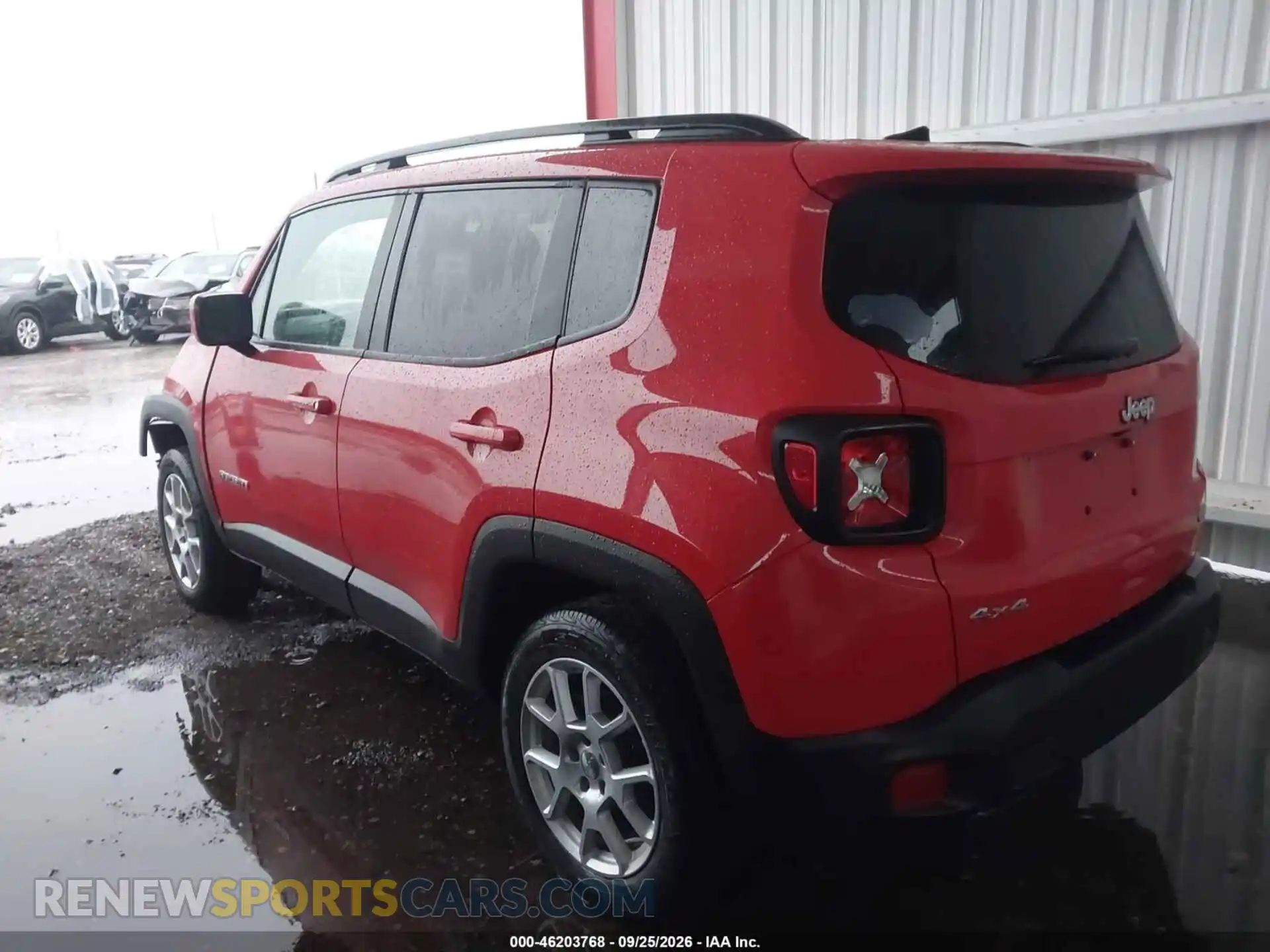 3 Photograph of a damaged car ZACNJDBB9MPM54043 JEEP RENEGADE 2021