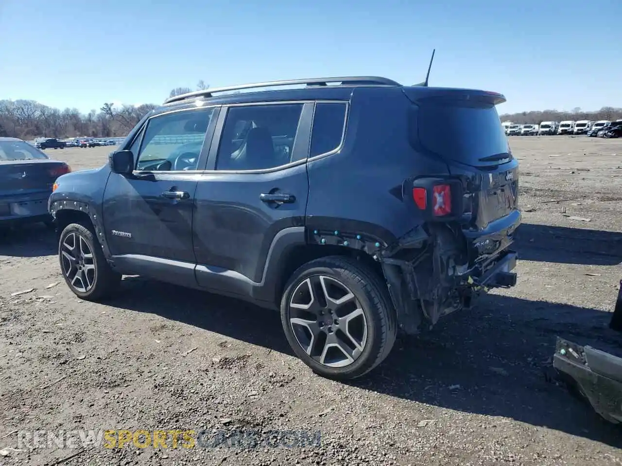 2 Photograph of a damaged car ZACNJDBB9MPM77273 JEEP RENEGADE 2021