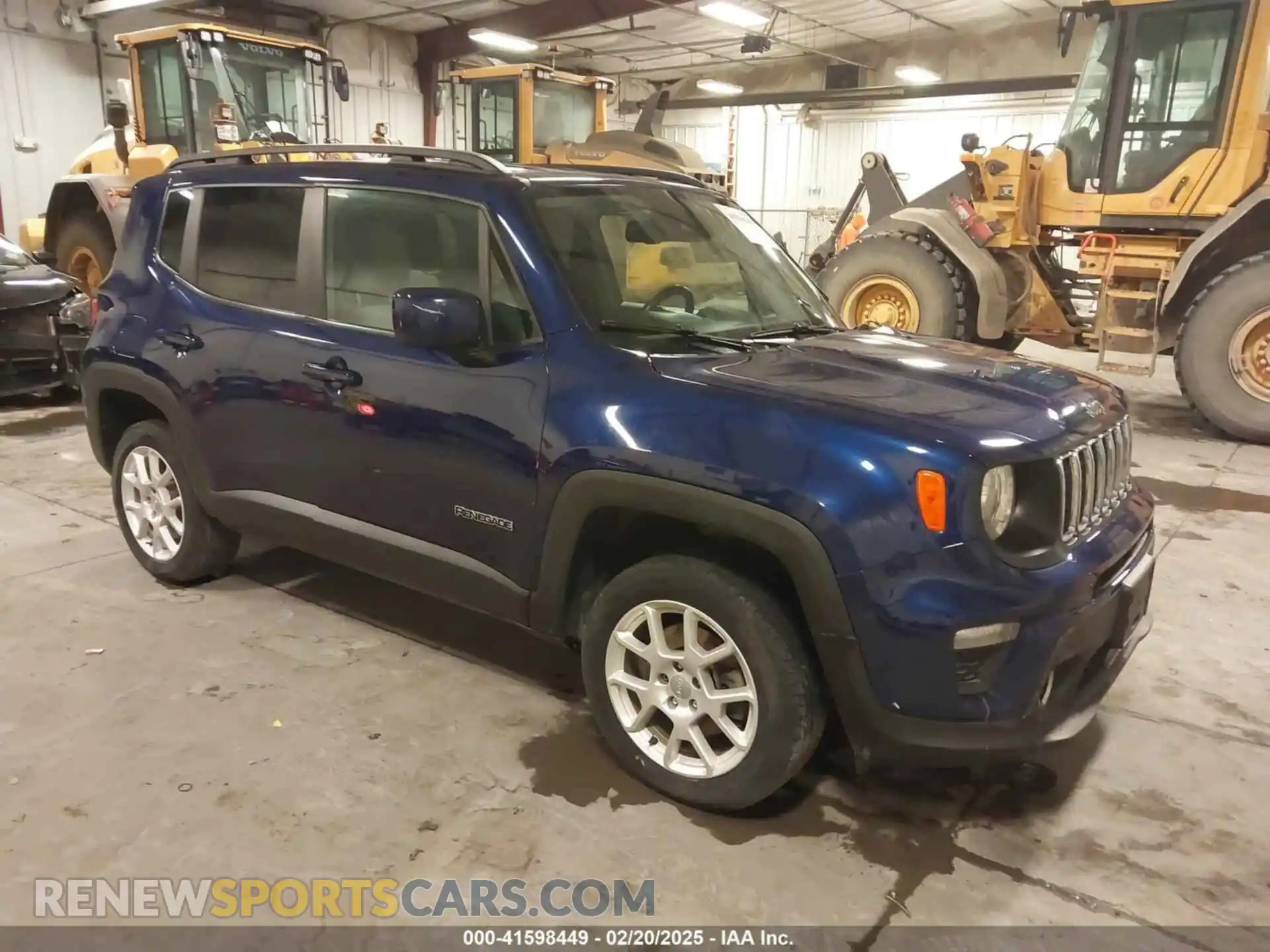 1 Photograph of a damaged car ZACNJDBBXMPM41852 JEEP RENEGADE 2021