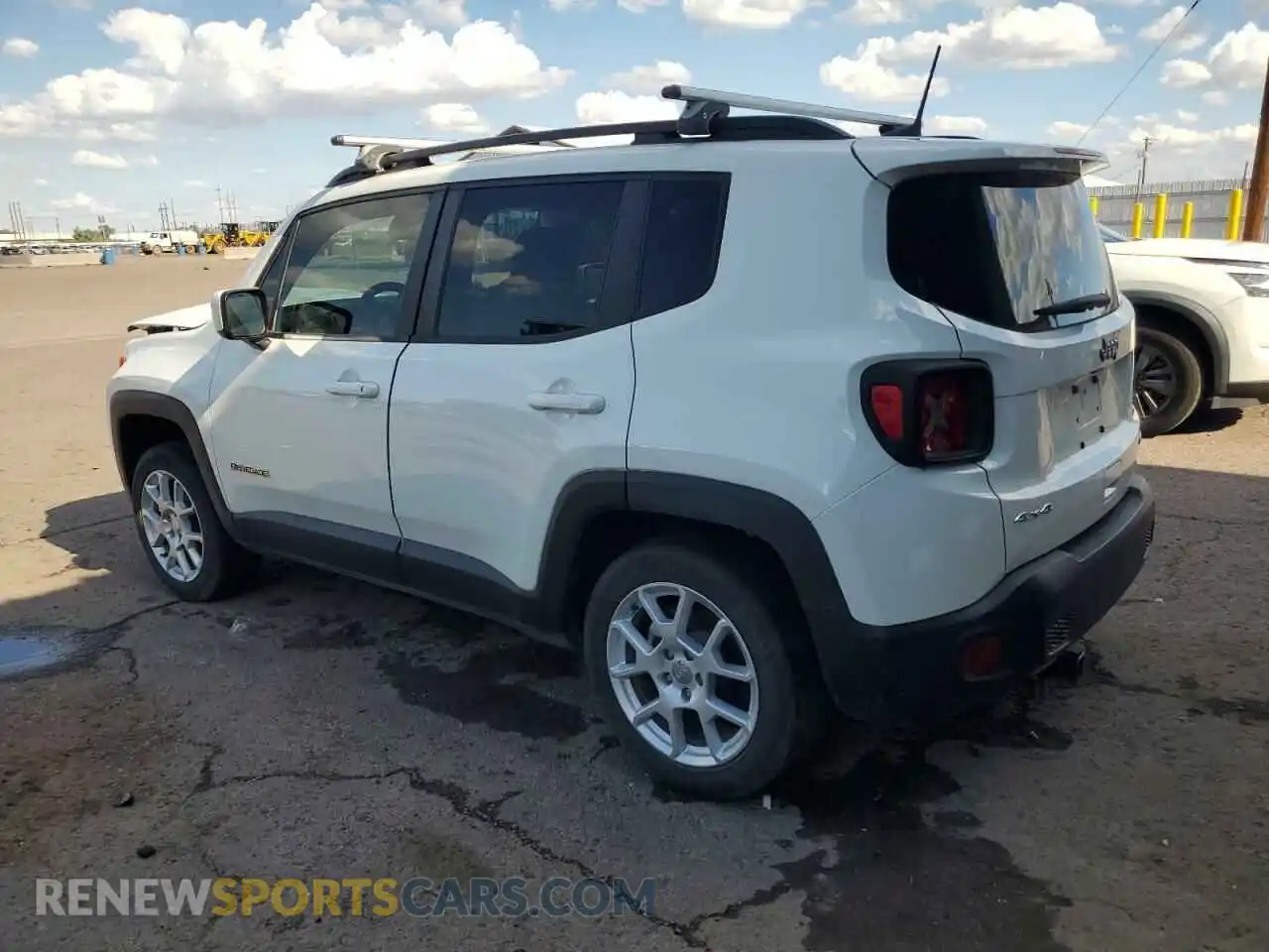 2 Photograph of a damaged car ZACNJDBBXMPN14623 JEEP RENEGADE 2021