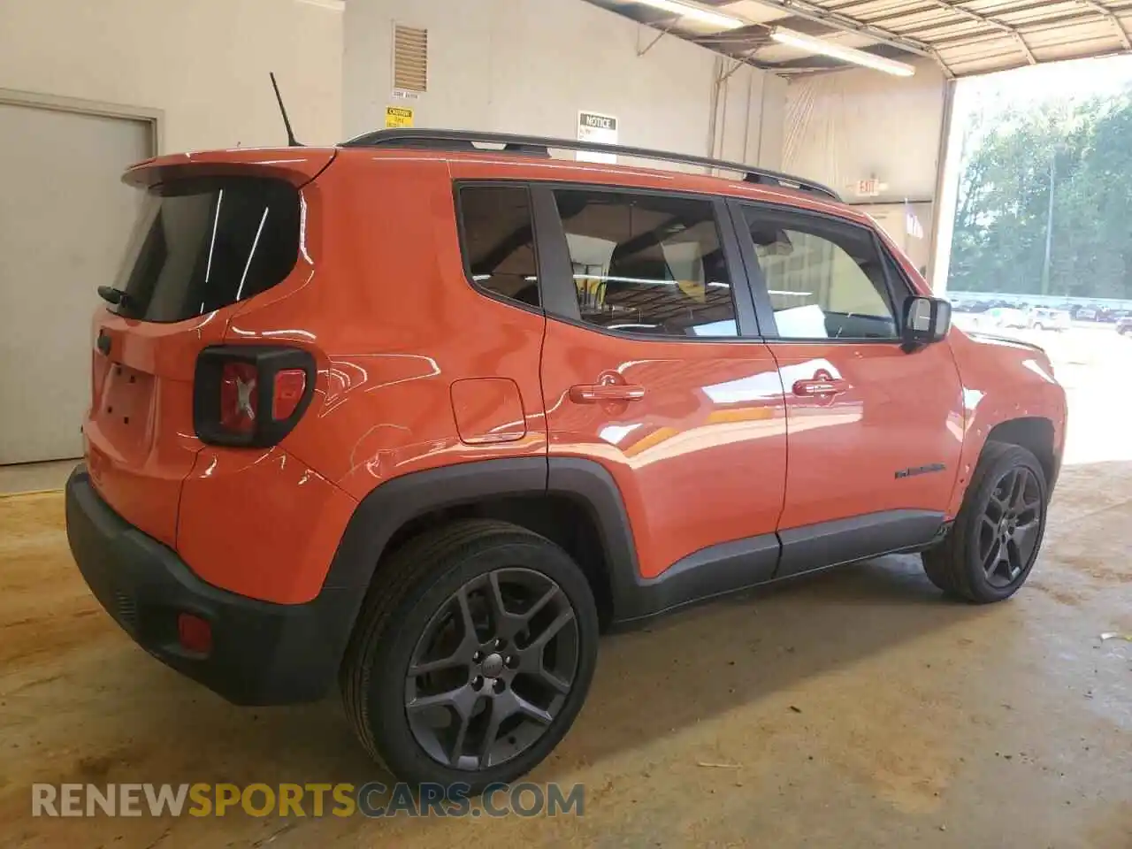 3 Photograph of a damaged car ZACNJDBBXMPN27145 JEEP RENEGADE 2021