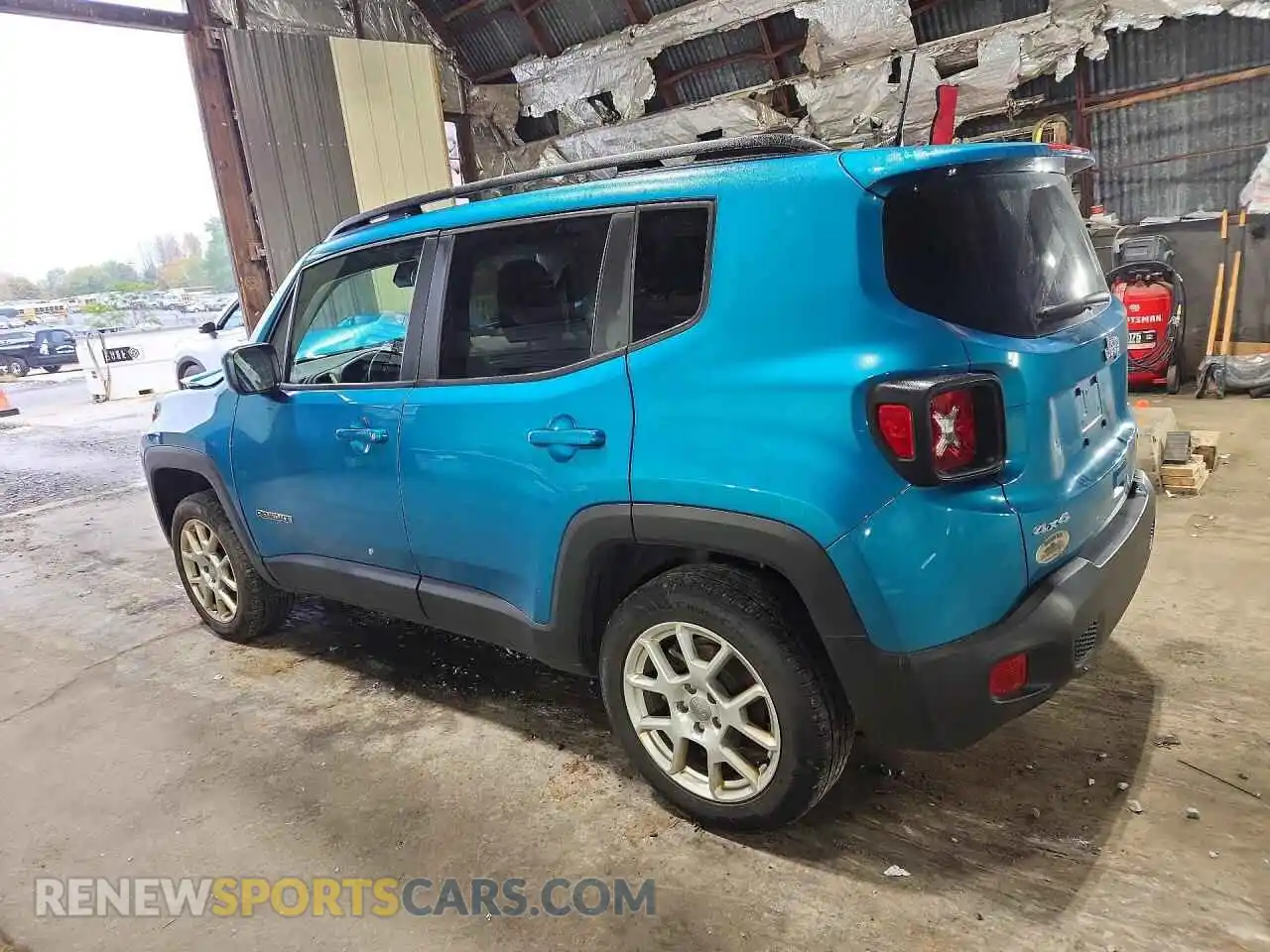 2 Photograph of a damaged car ZACNJDBBXMPN33690 JEEP RENEGADE 2021