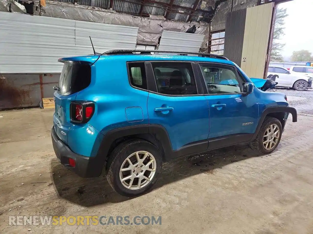 3 Photograph of a damaged car ZACNJDBBXMPN33690 JEEP RENEGADE 2021