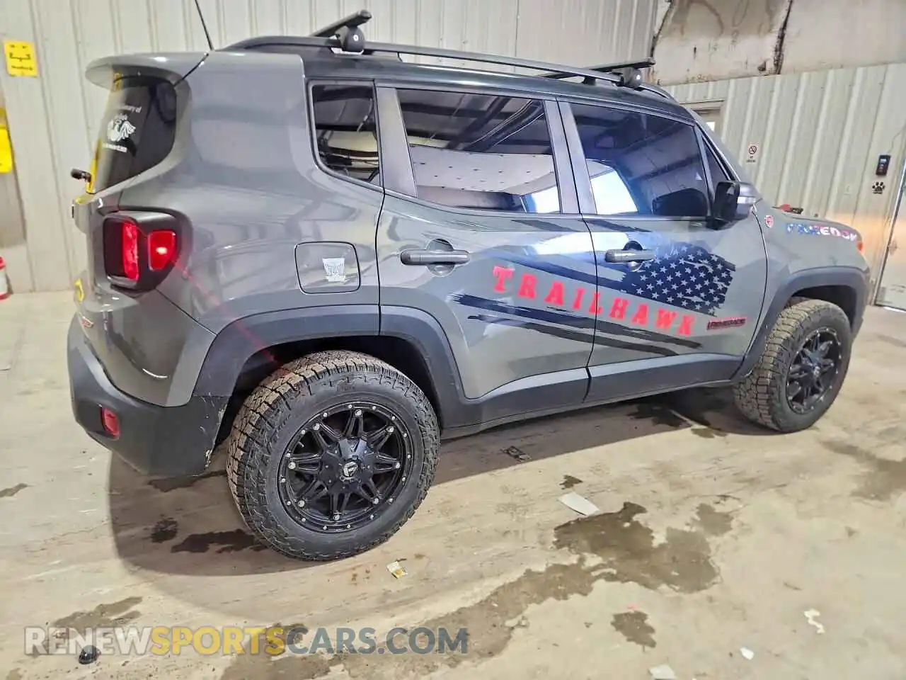 3 Photograph of a damaged car ZACNJDC10MPM20546 JEEP RENEGADE 2021