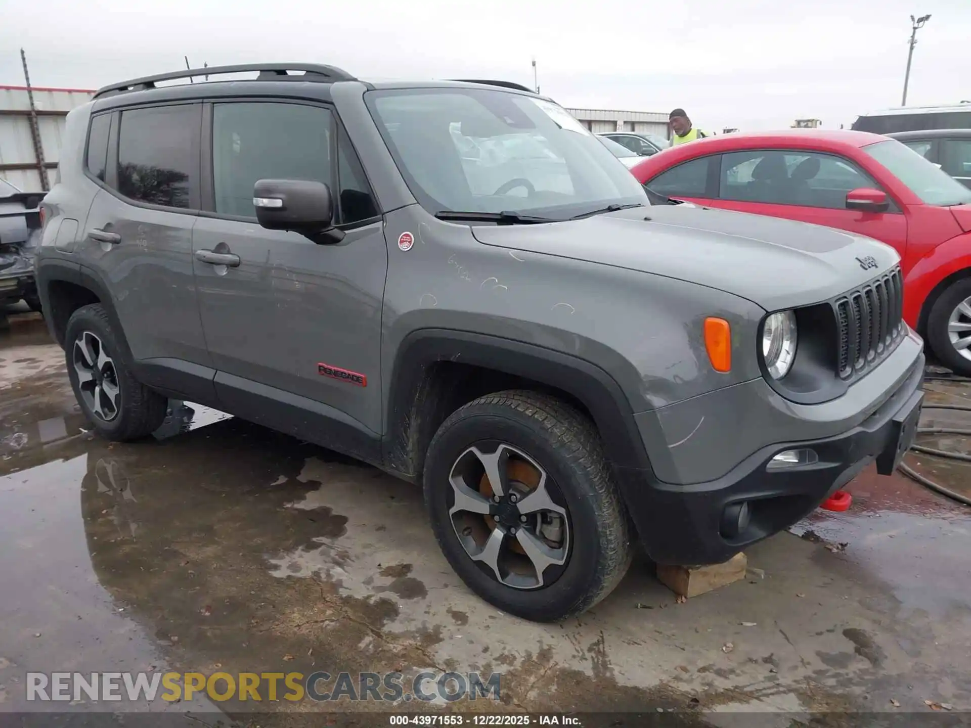 1 Photograph of a damaged car ZACNJDC12MPM68856 JEEP RENEGADE 2021