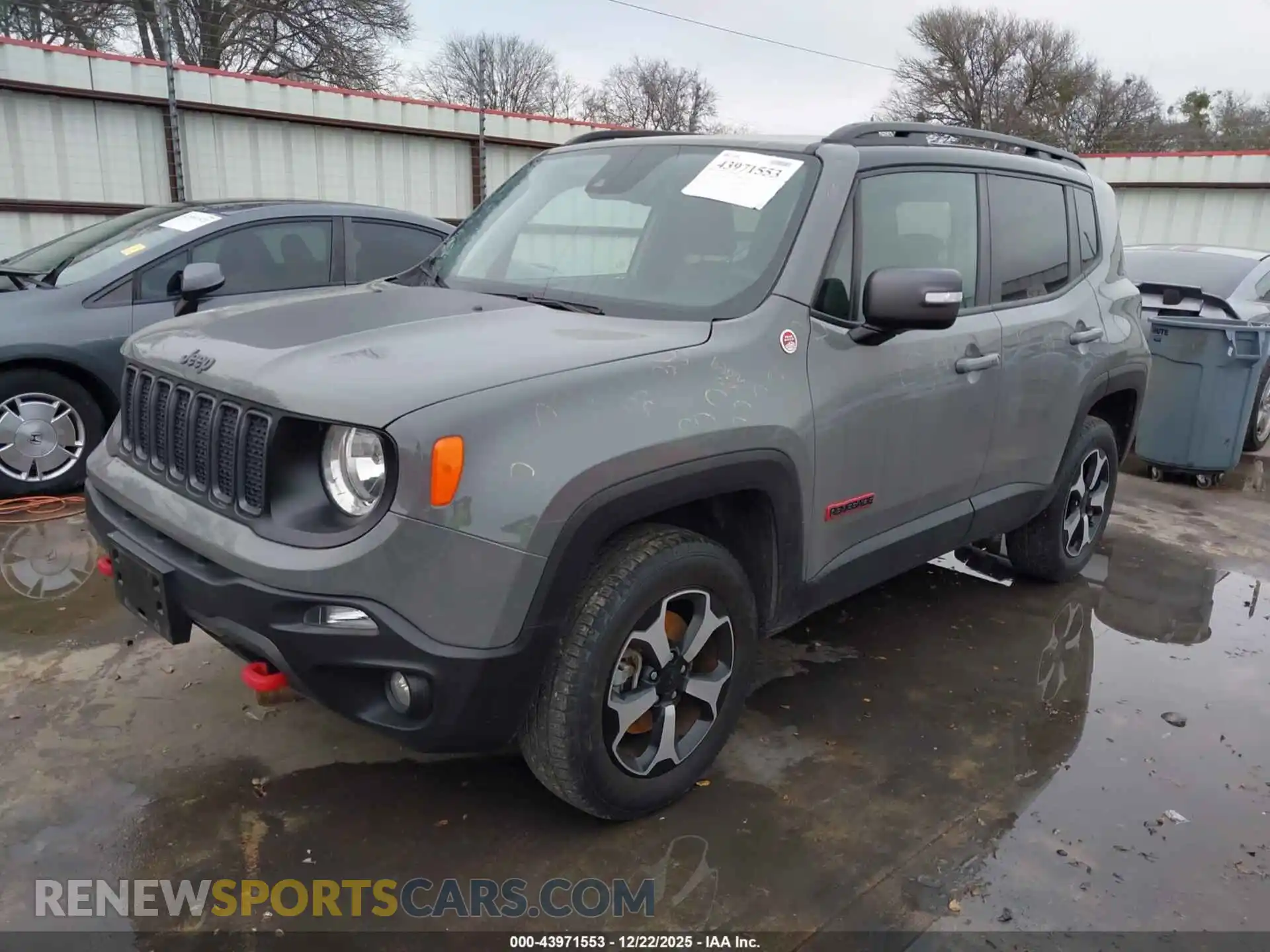 2 Photograph of a damaged car ZACNJDC12MPM68856 JEEP RENEGADE 2021