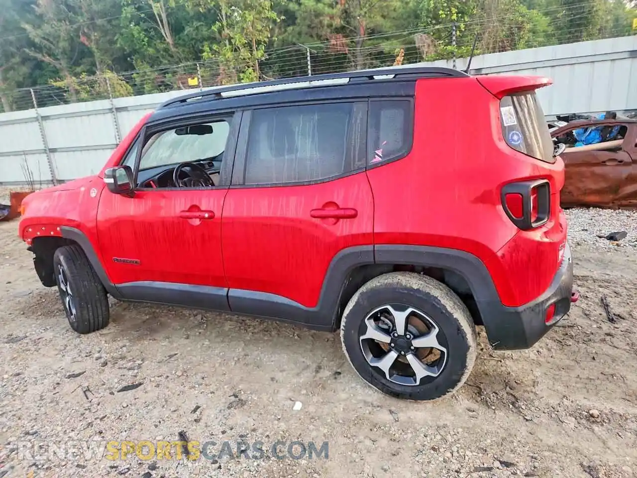 2 Фотография поврежденного автомобиля ZACNJDC12MPN24200 JEEP RENEGADE 2021