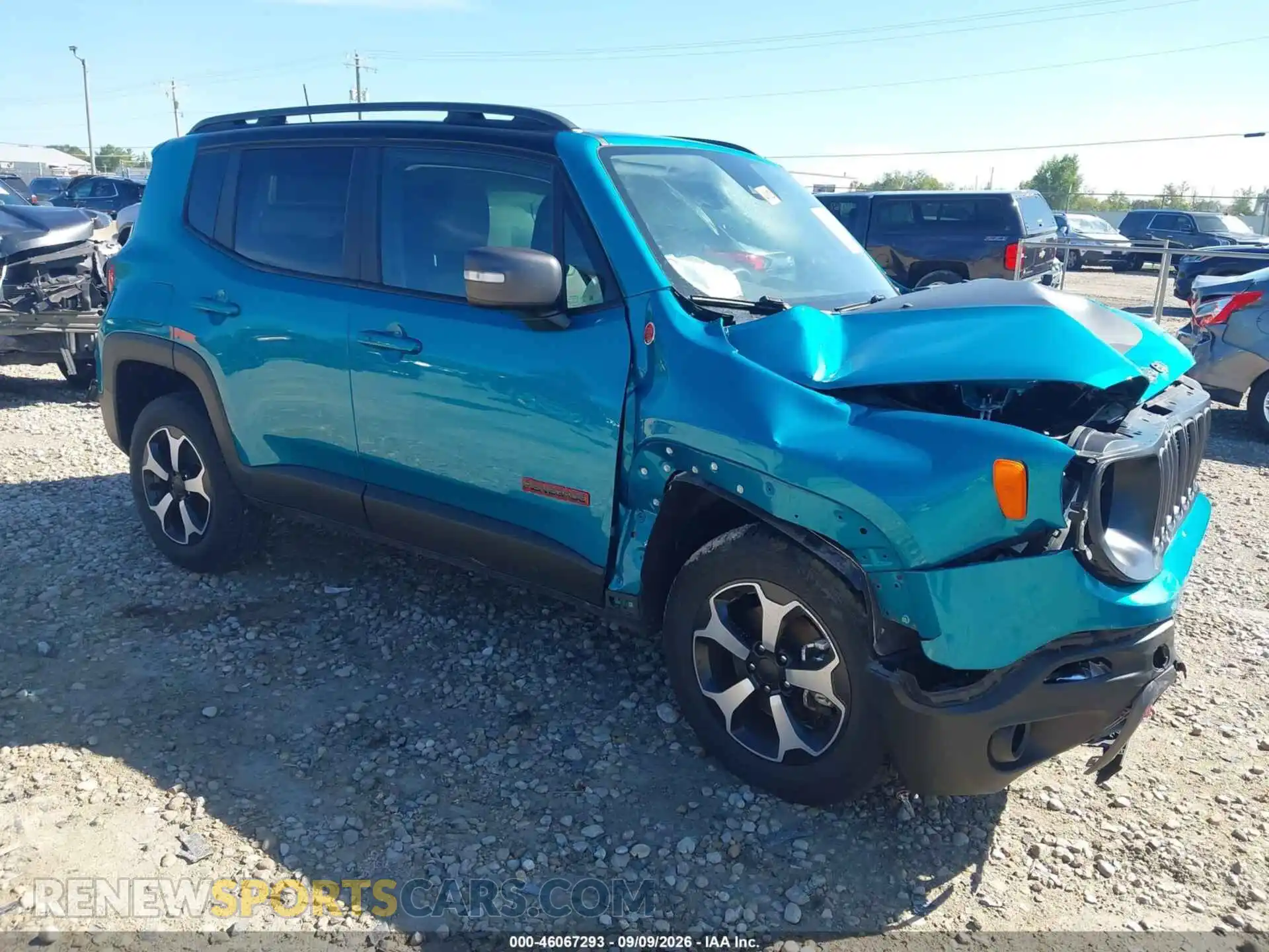 1 Фотография поврежденного автомобиля ZACNJDC13MPN36078 JEEP RENEGADE 2021